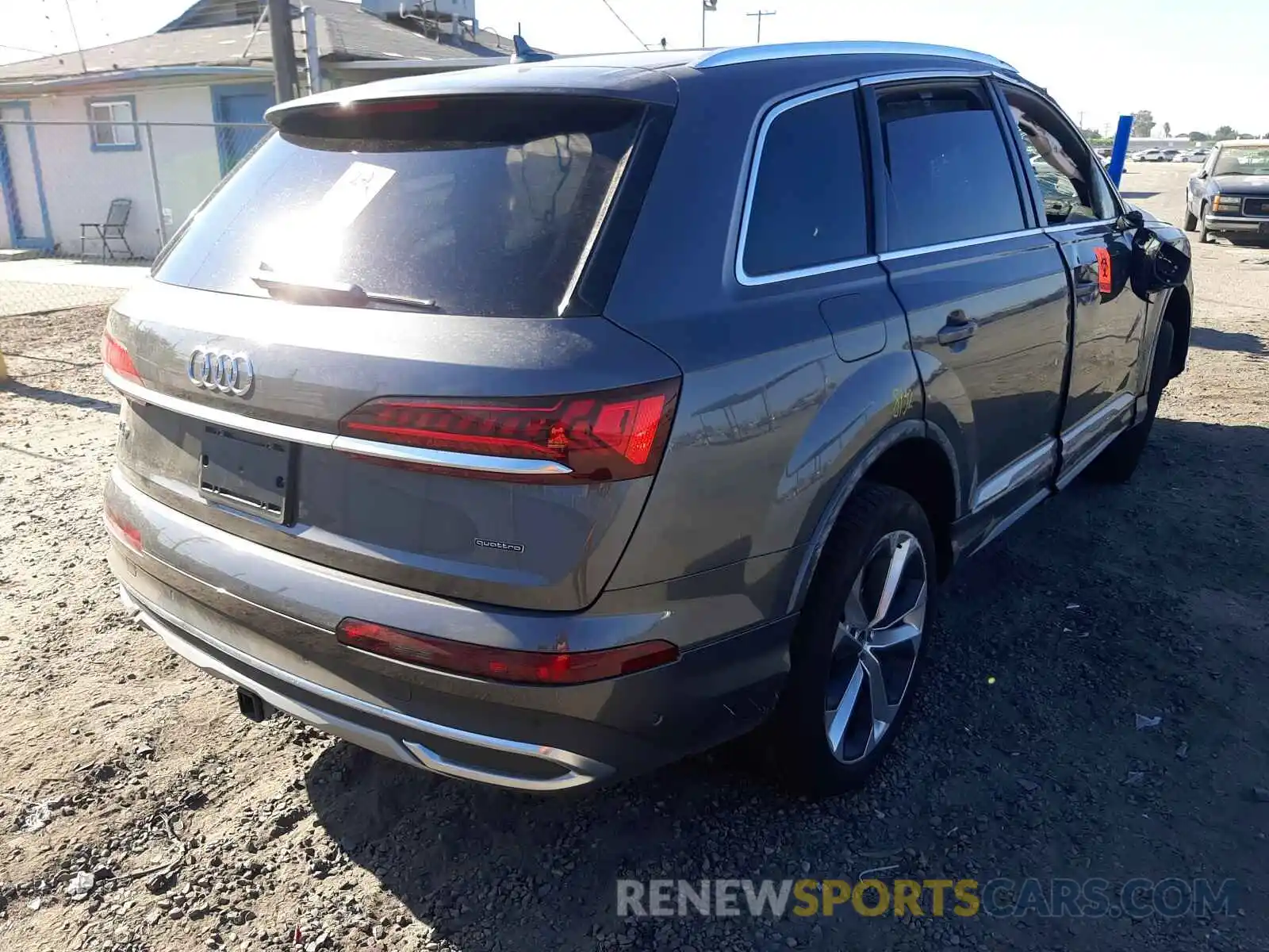 4 Фотография поврежденного автомобиля WA1LXAF78MD028141 AUDI Q7 2021