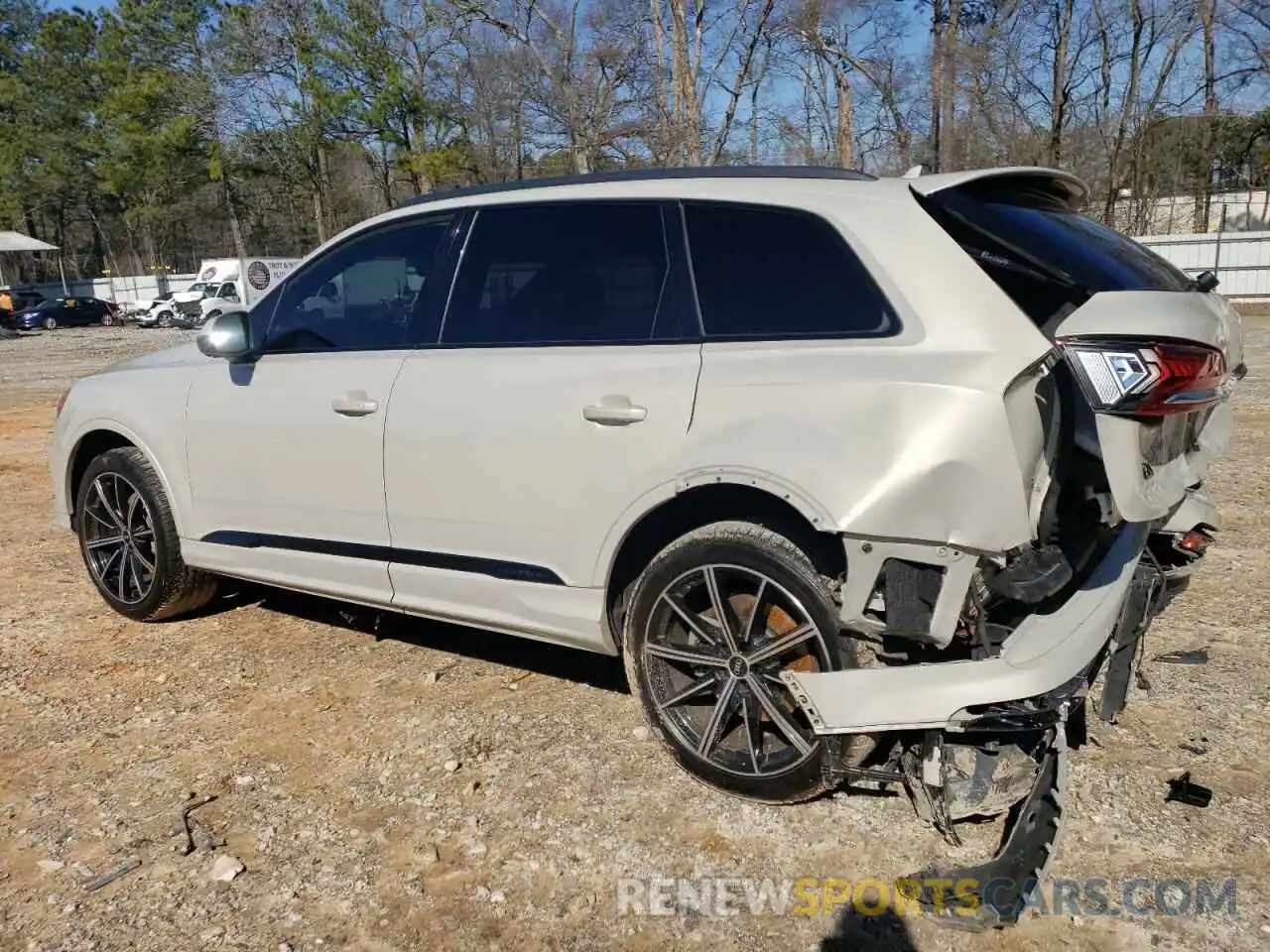 2 Photograph of a damaged car WA1LXAF78MD040600 AUDI Q7 2021