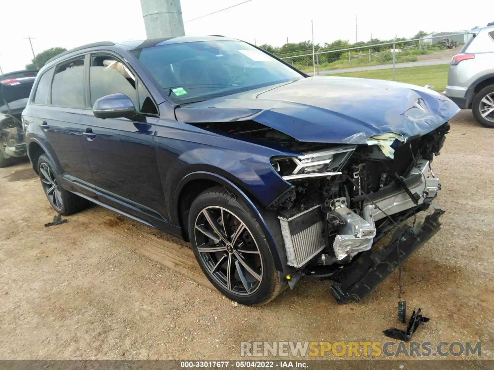 1 Photograph of a damaged car WA1LXAF78MD040757 AUDI Q7 2021