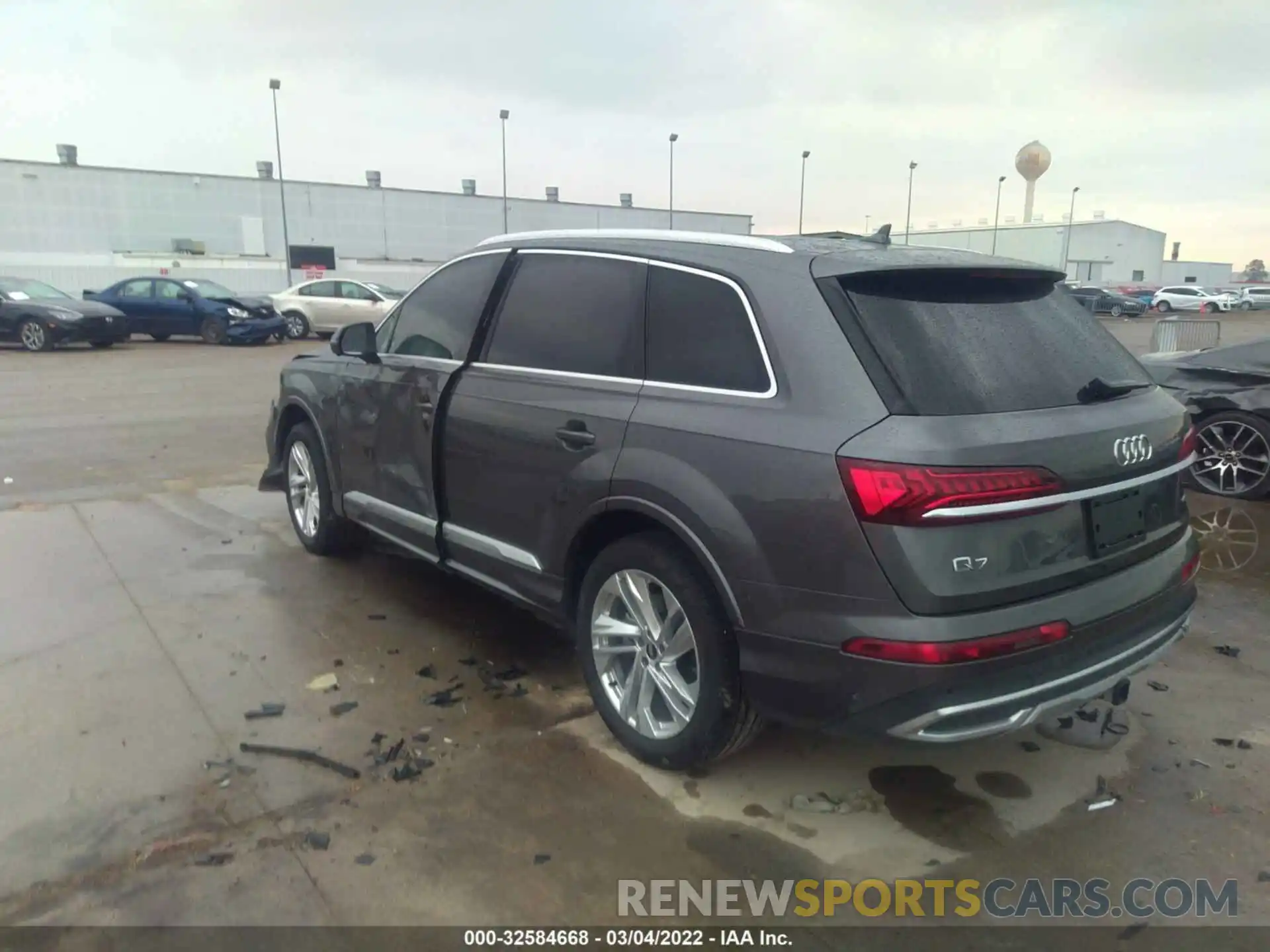 3 Фотография поврежденного автомобиля WA1LXAF79MD027614 AUDI Q7 2021