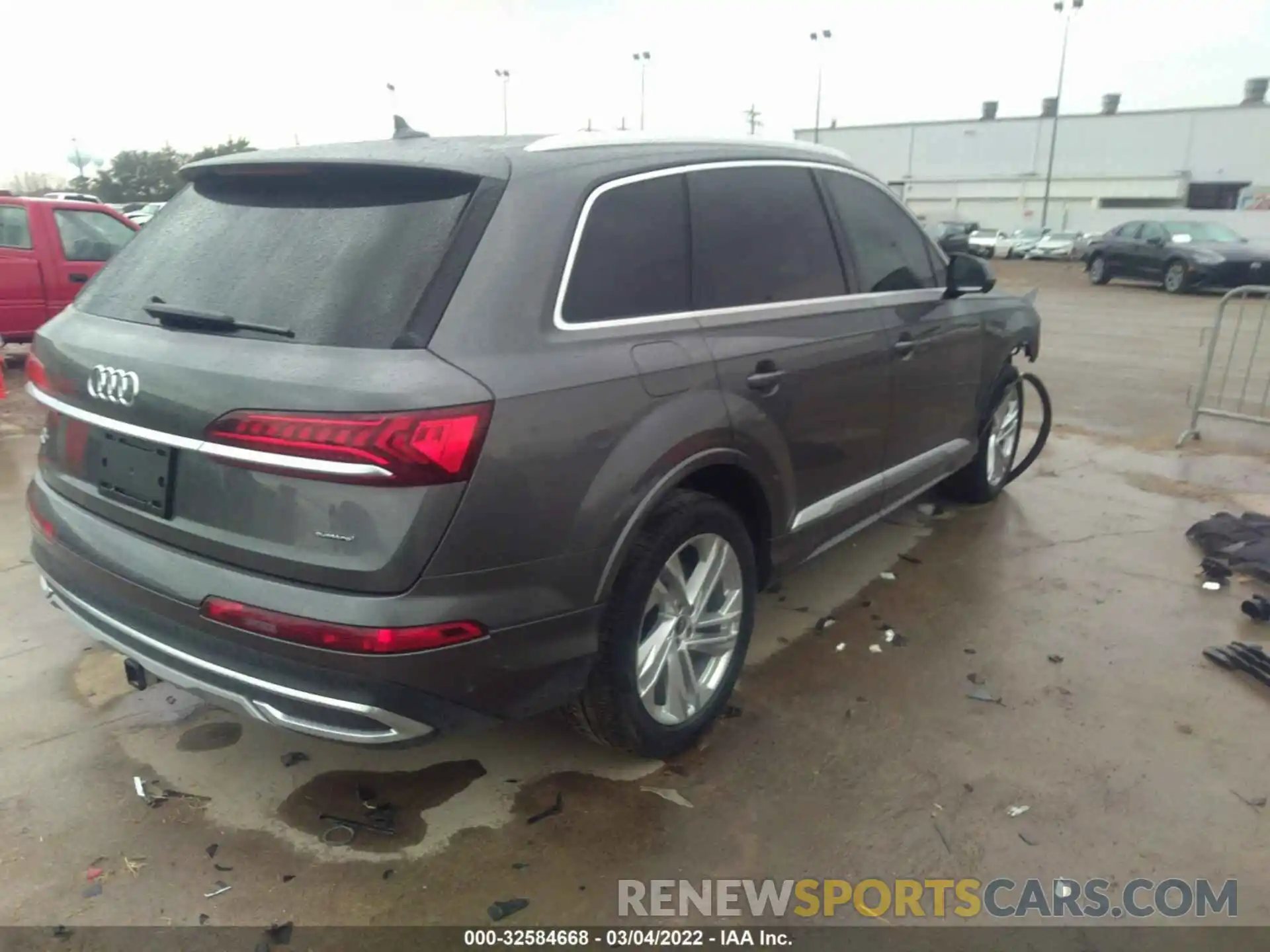 4 Фотография поврежденного автомобиля WA1LXAF79MD027614 AUDI Q7 2021