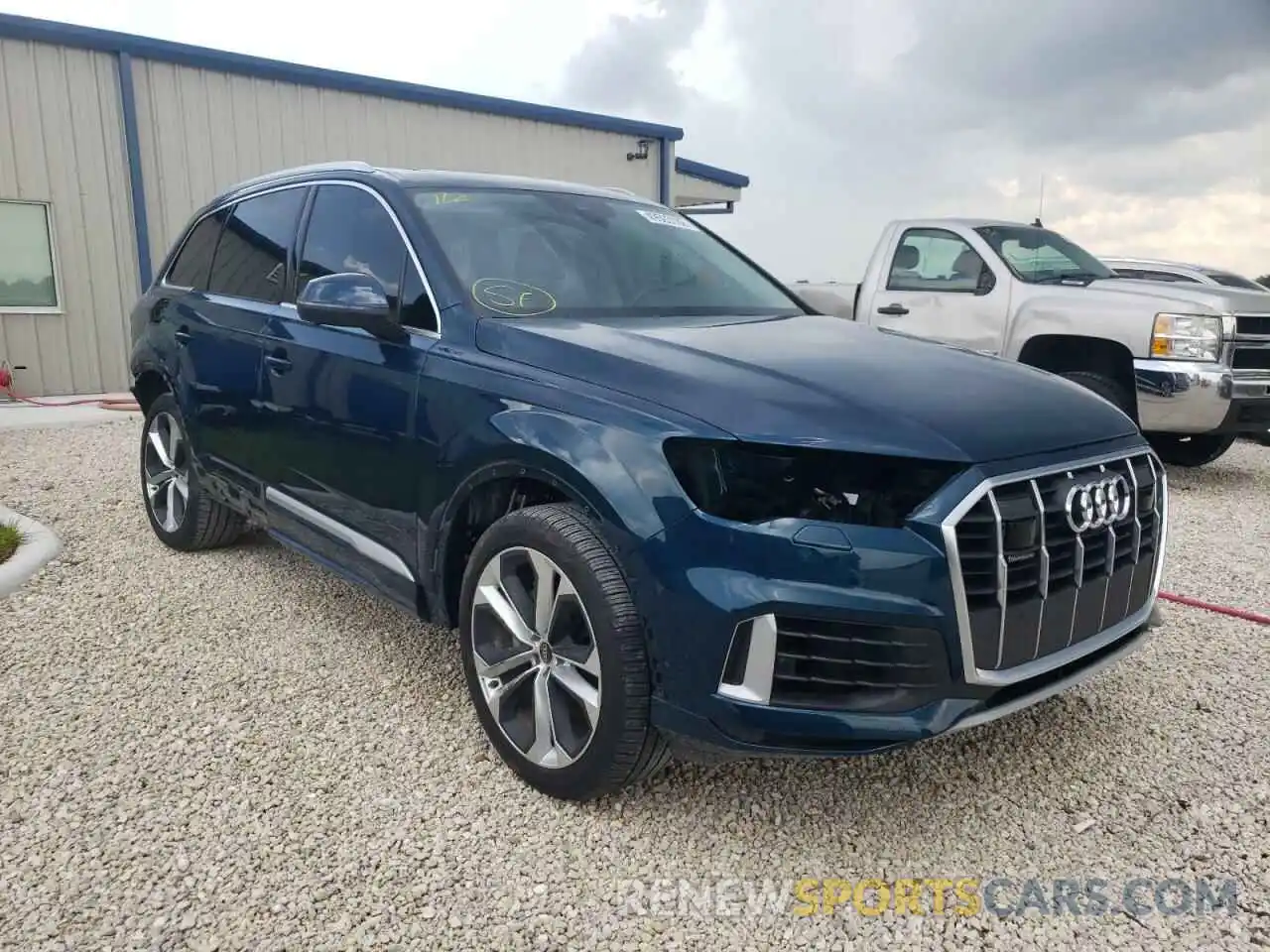 1 Photograph of a damaged car WA1LXAF79MD036149 AUDI Q7 2021