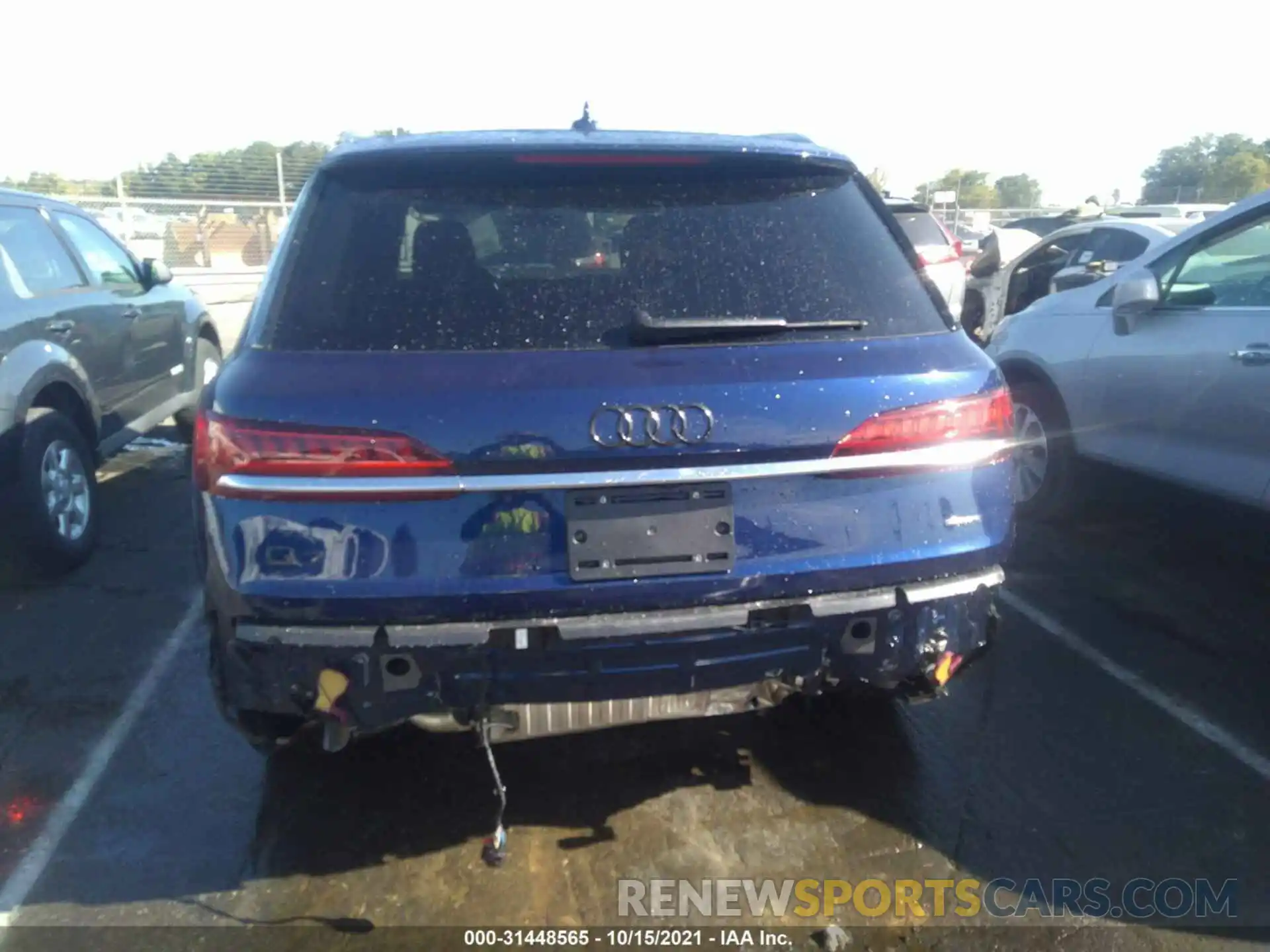 6 Фотография поврежденного автомобиля WA1LXAF79MD038094 AUDI Q7 2021