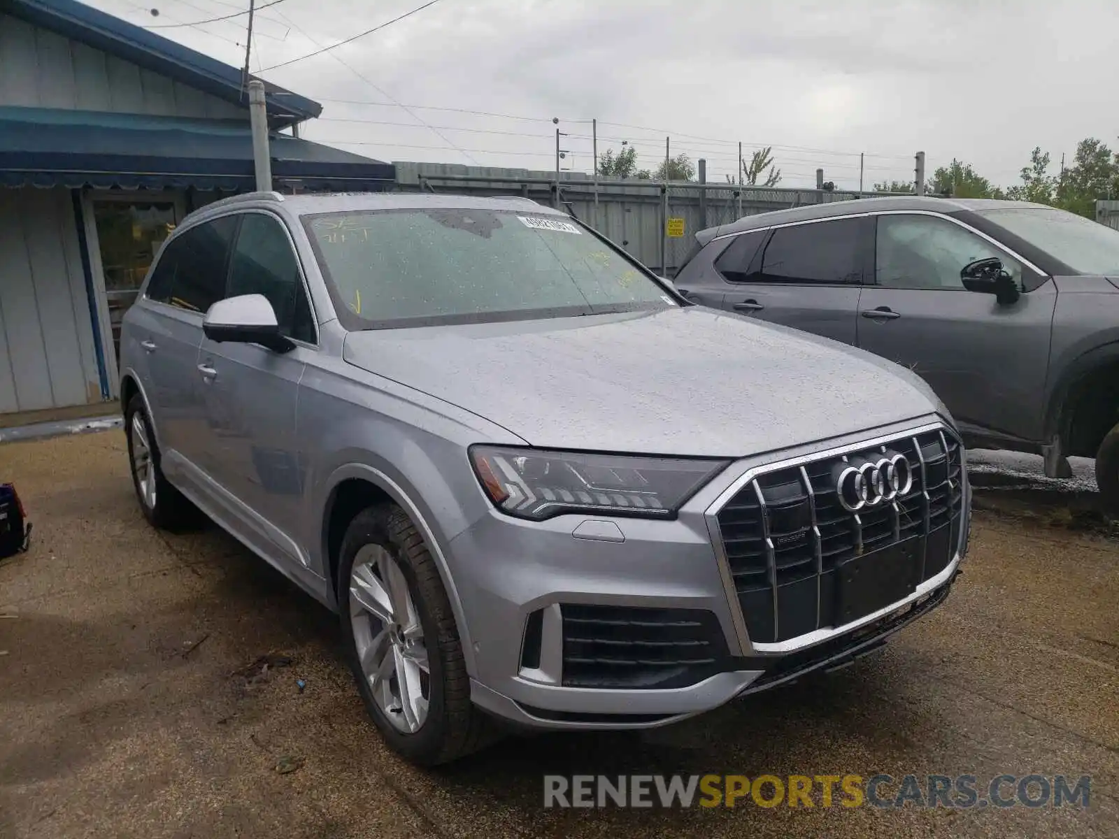 1 Photograph of a damaged car WA1LXAF7XMD014998 AUDI Q7 2021