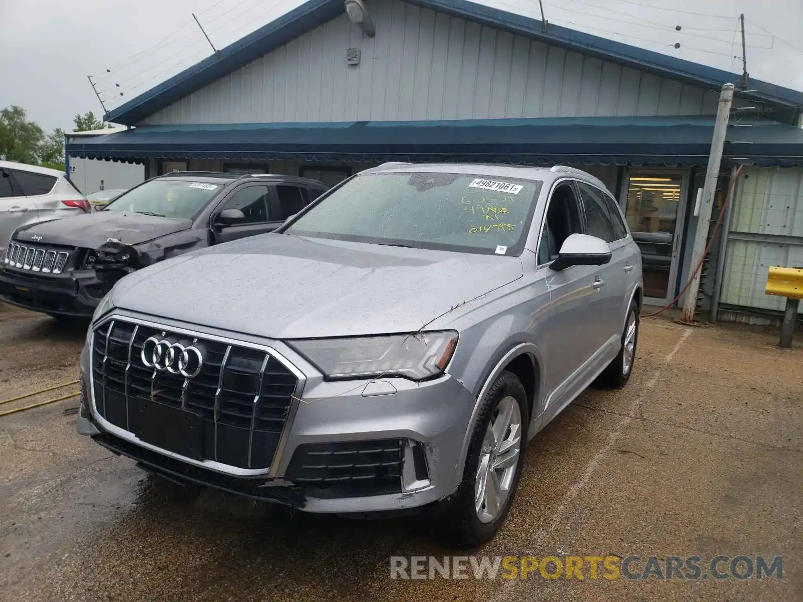 2 Фотография поврежденного автомобиля WA1LXAF7XMD014998 AUDI Q7 2021