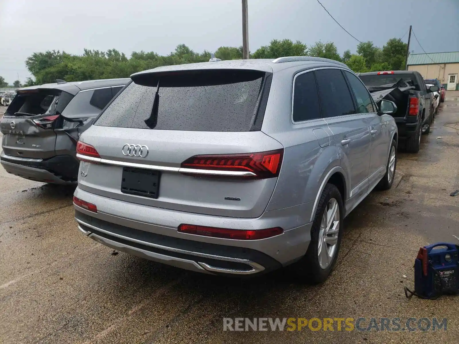 4 Фотография поврежденного автомобиля WA1LXAF7XMD014998 AUDI Q7 2021