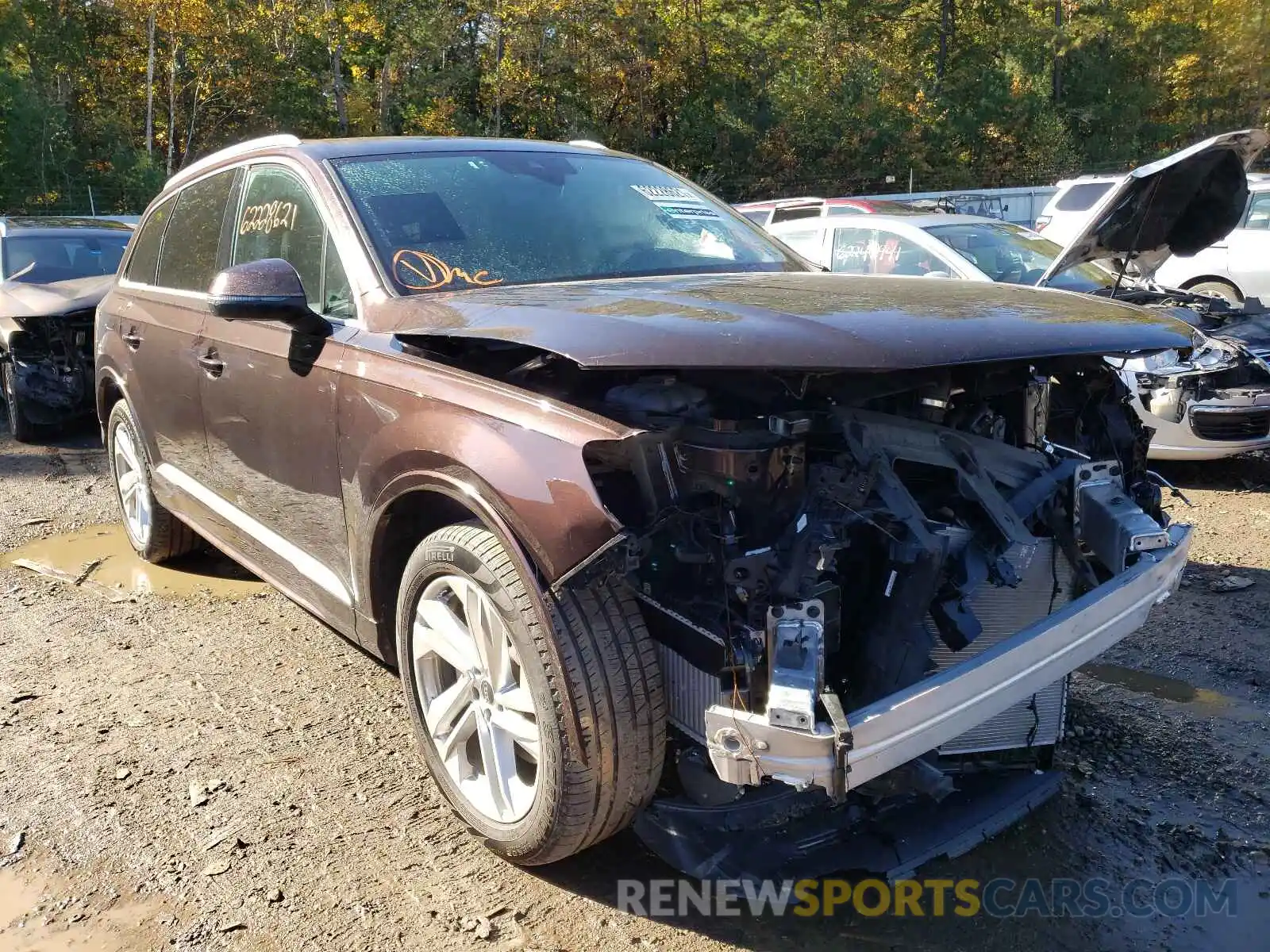 1 Photograph of a damaged car WA1LXAF7XMD018209 AUDI Q7 2021