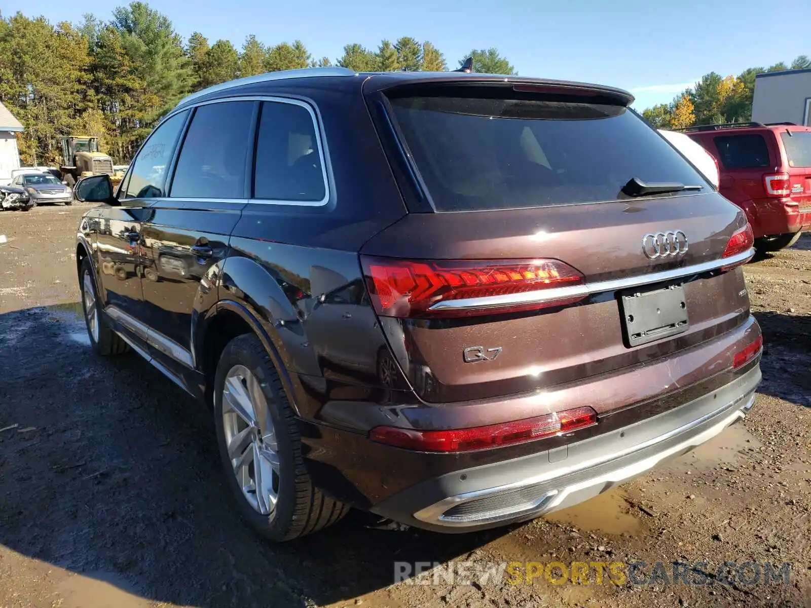 3 Фотография поврежденного автомобиля WA1LXAF7XMD018209 AUDI Q7 2021