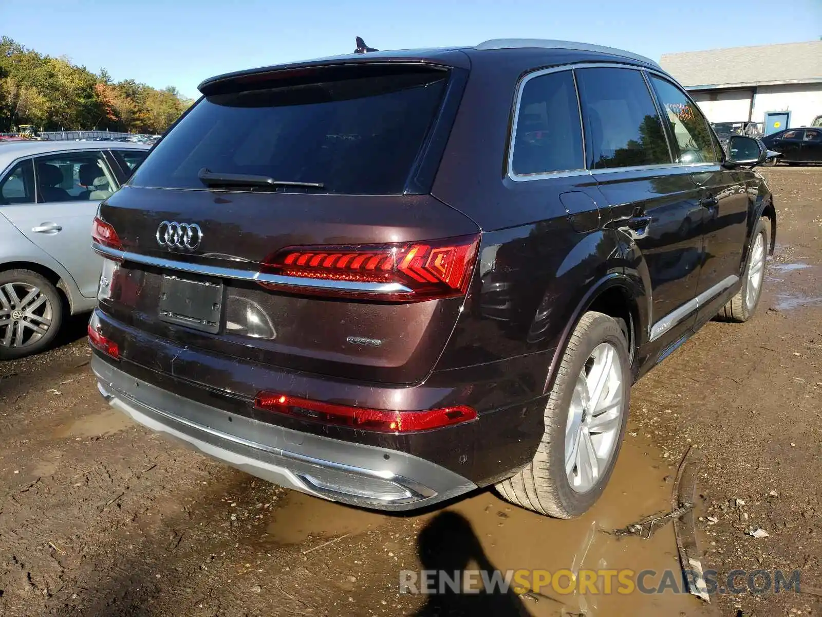 4 Фотография поврежденного автомобиля WA1LXAF7XMD018209 AUDI Q7 2021