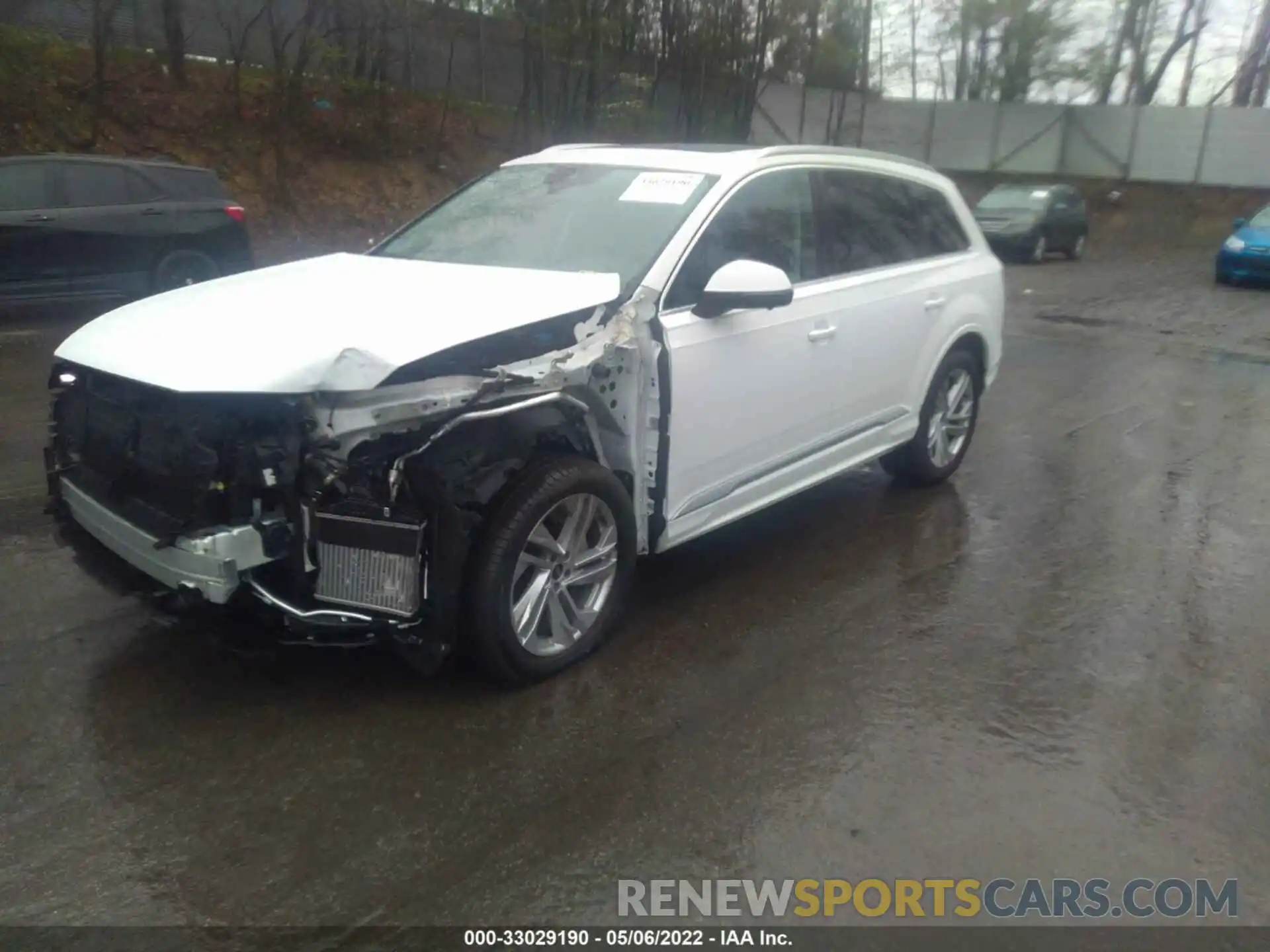 2 Photograph of a damaged car WA1LXAF7XMD019991 AUDI Q7 2021