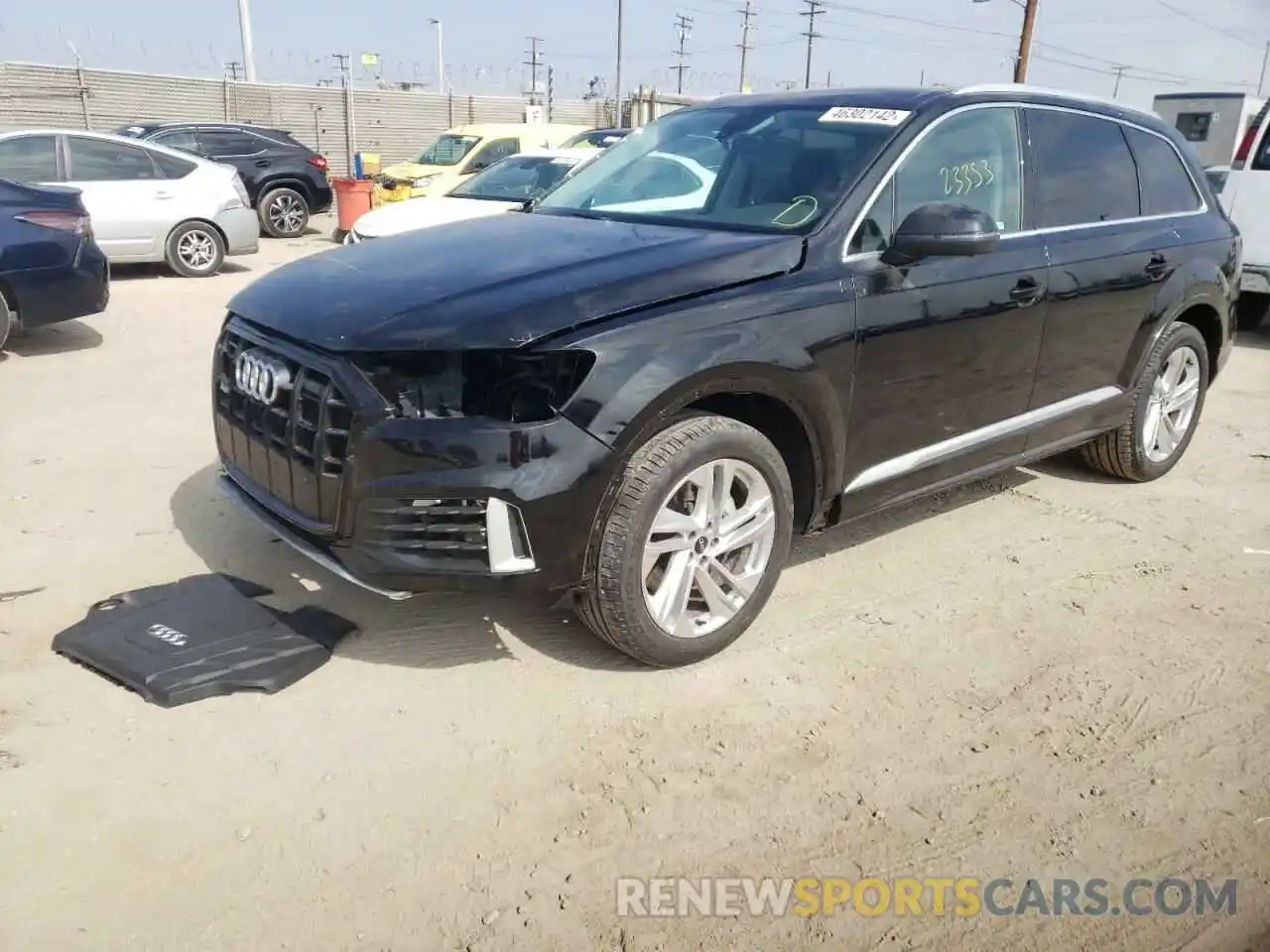 2 Фотография поврежденного автомобиля WA1LXAF7XMD020641 AUDI Q7 2021