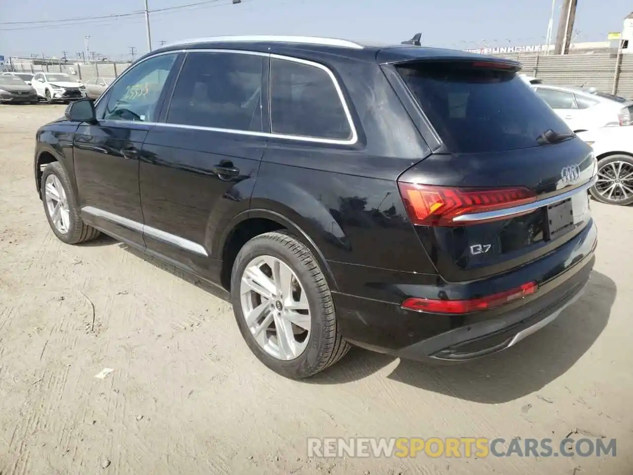 3 Фотография поврежденного автомобиля WA1LXAF7XMD020641 AUDI Q7 2021