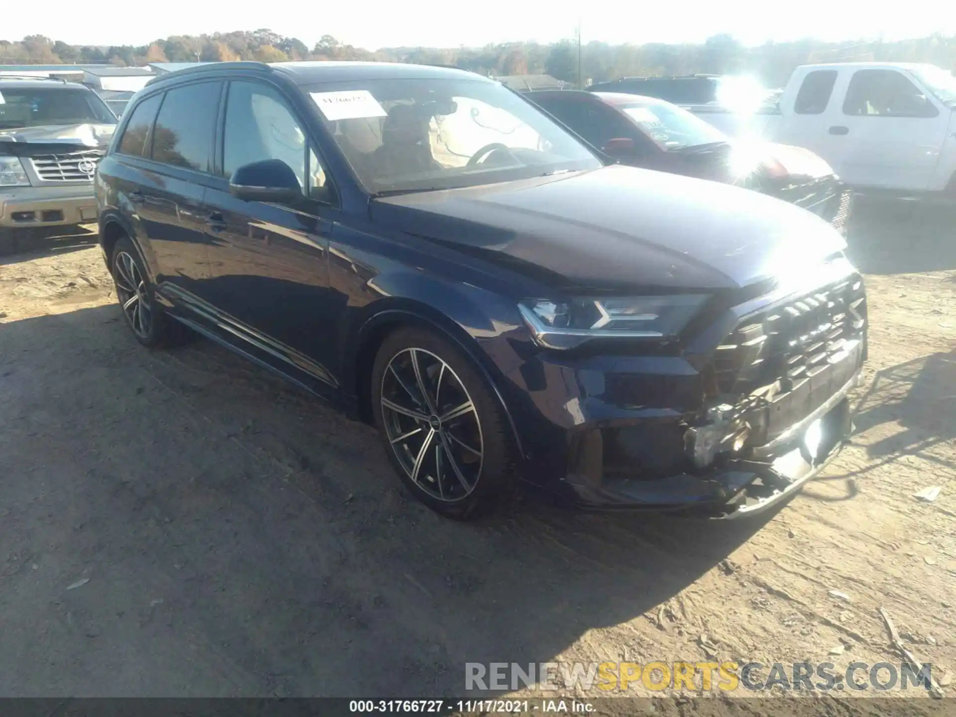 1 Фотография поврежденного автомобиля WA1LXAF7XMD038153 AUDI Q7 2021