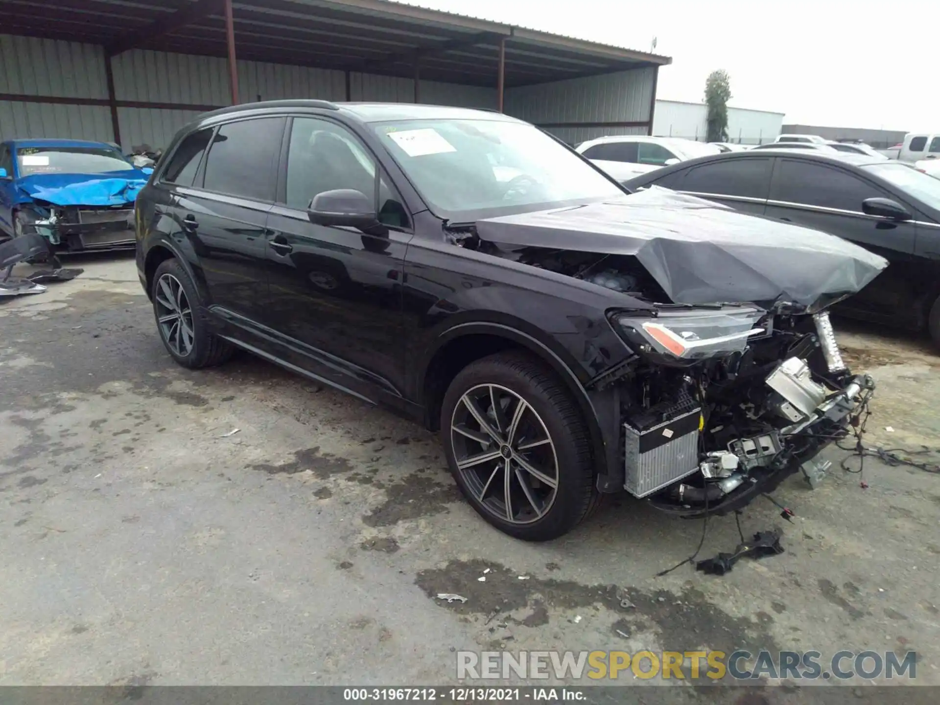 1 Photograph of a damaged car WA1LXAF7XMD039254 AUDI Q7 2021