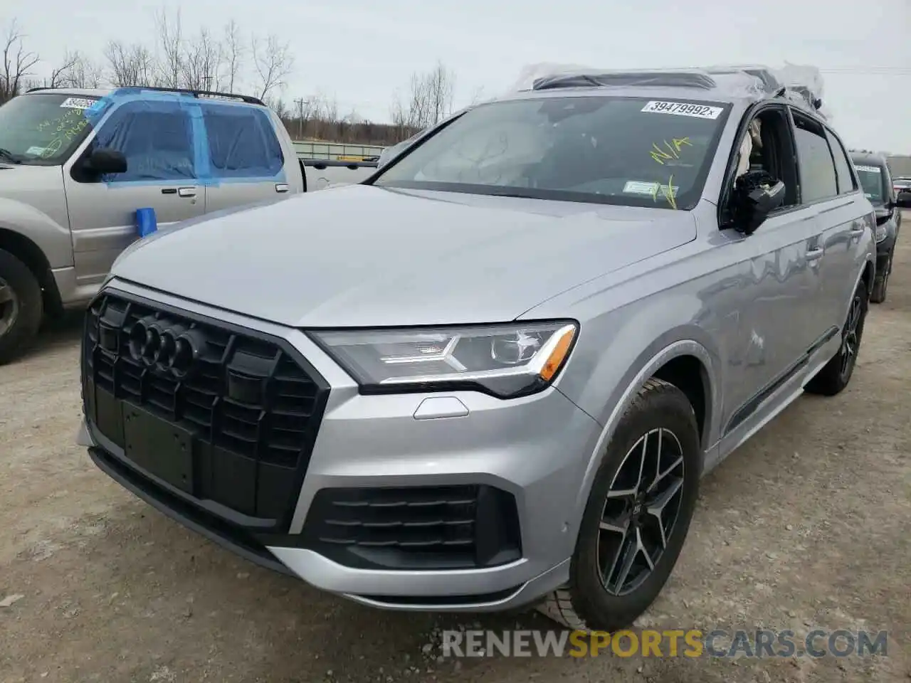 2 Photograph of a damaged car WA1LXAF7XMD040727 AUDI Q7 2021