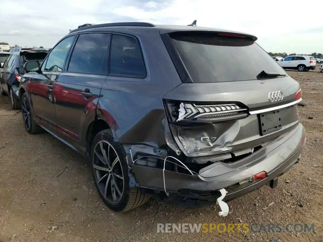 3 Photograph of a damaged car WA1LXAF7XMD040873 AUDI Q7 2021