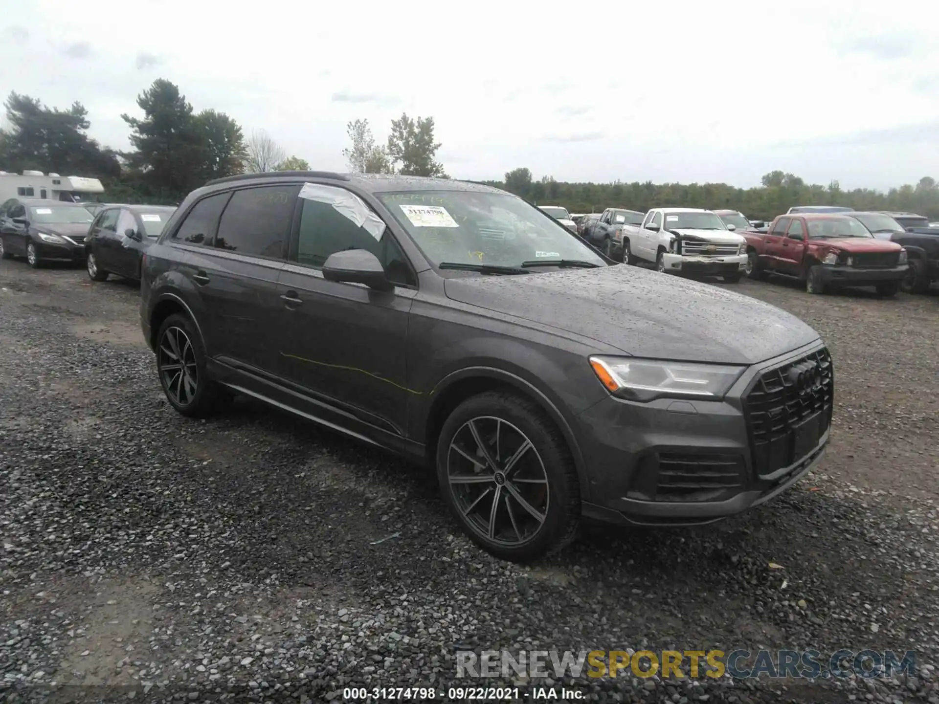 1 Photograph of a damaged car WA1LXAF7XMD041280 AUDI Q7 2021