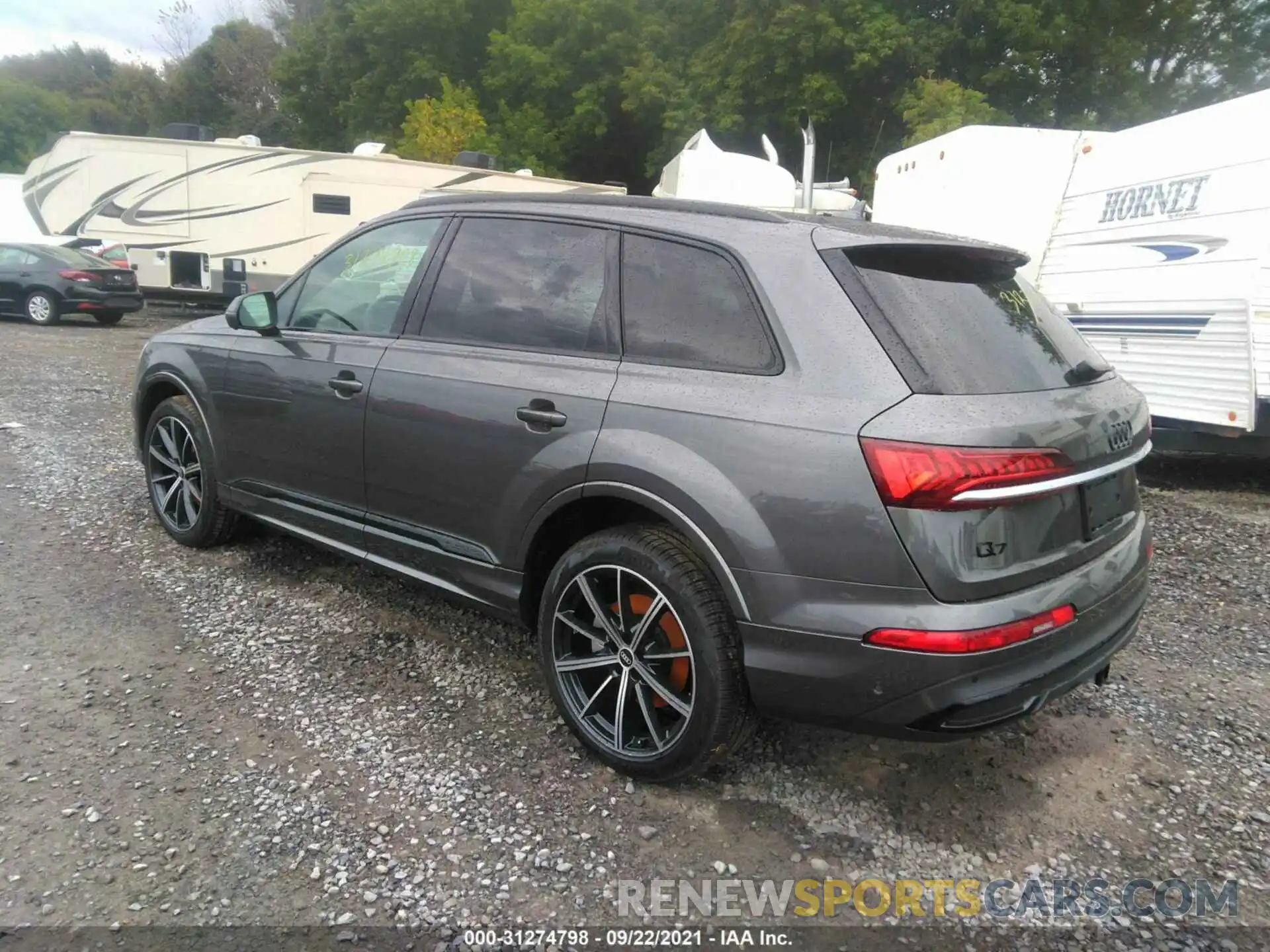 3 Фотография поврежденного автомобиля WA1LXAF7XMD041280 AUDI Q7 2021