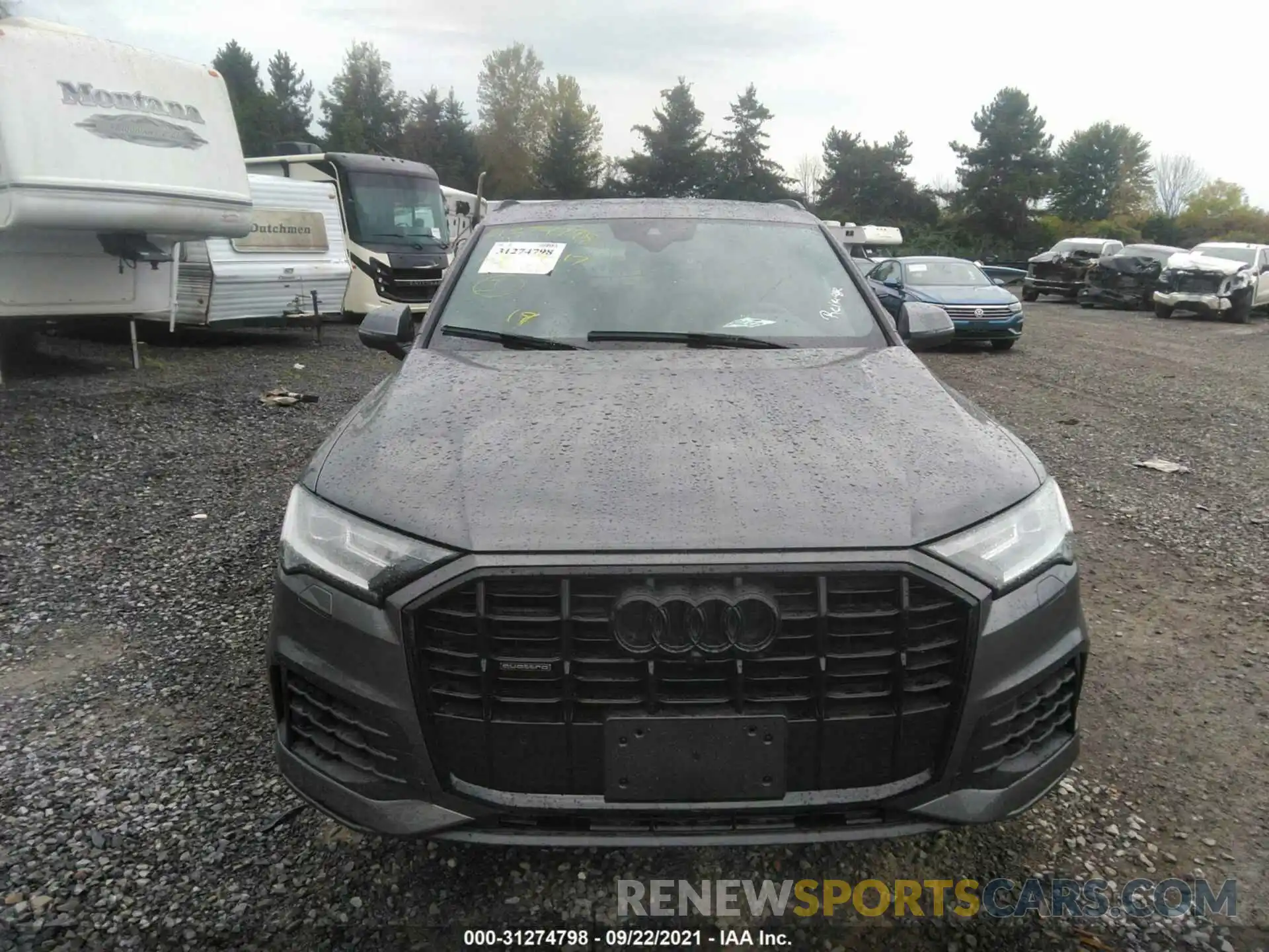 6 Фотография поврежденного автомобиля WA1LXAF7XMD041280 AUDI Q7 2021