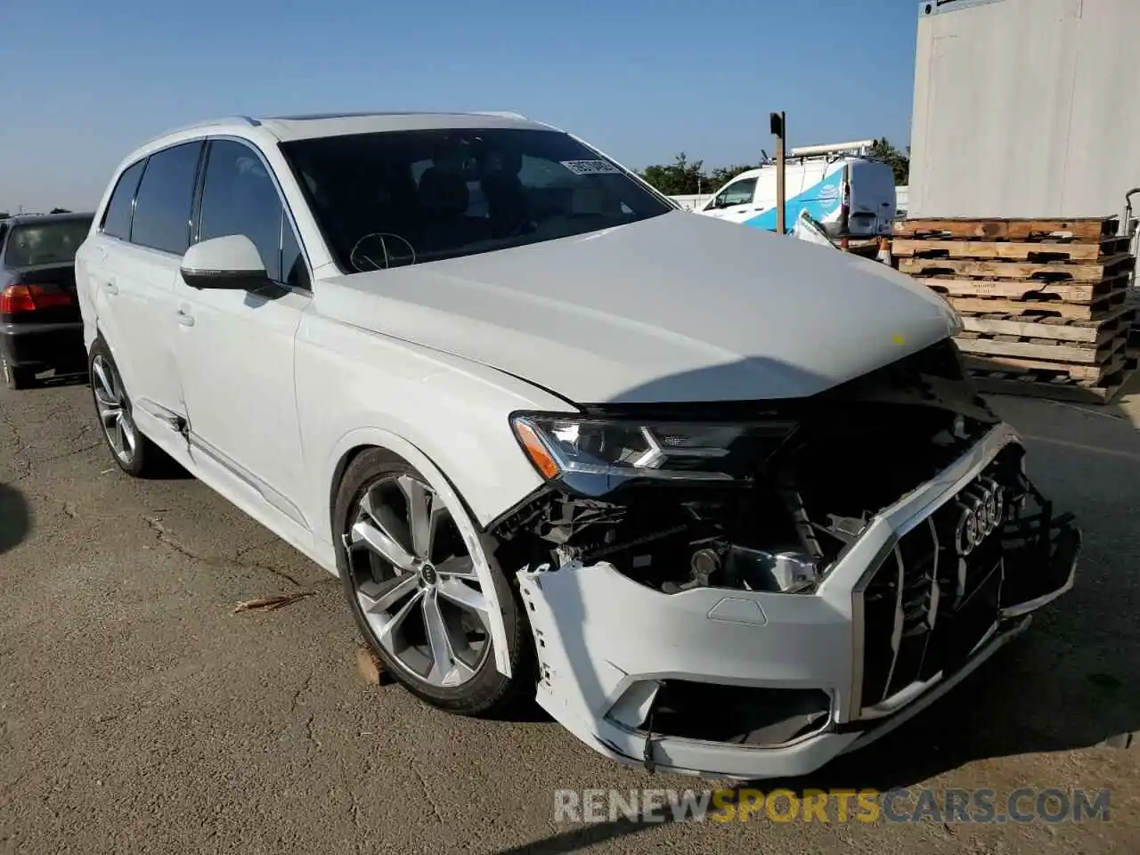 1 Photograph of a damaged car WA1LXBF72MD014290 AUDI Q7 2021