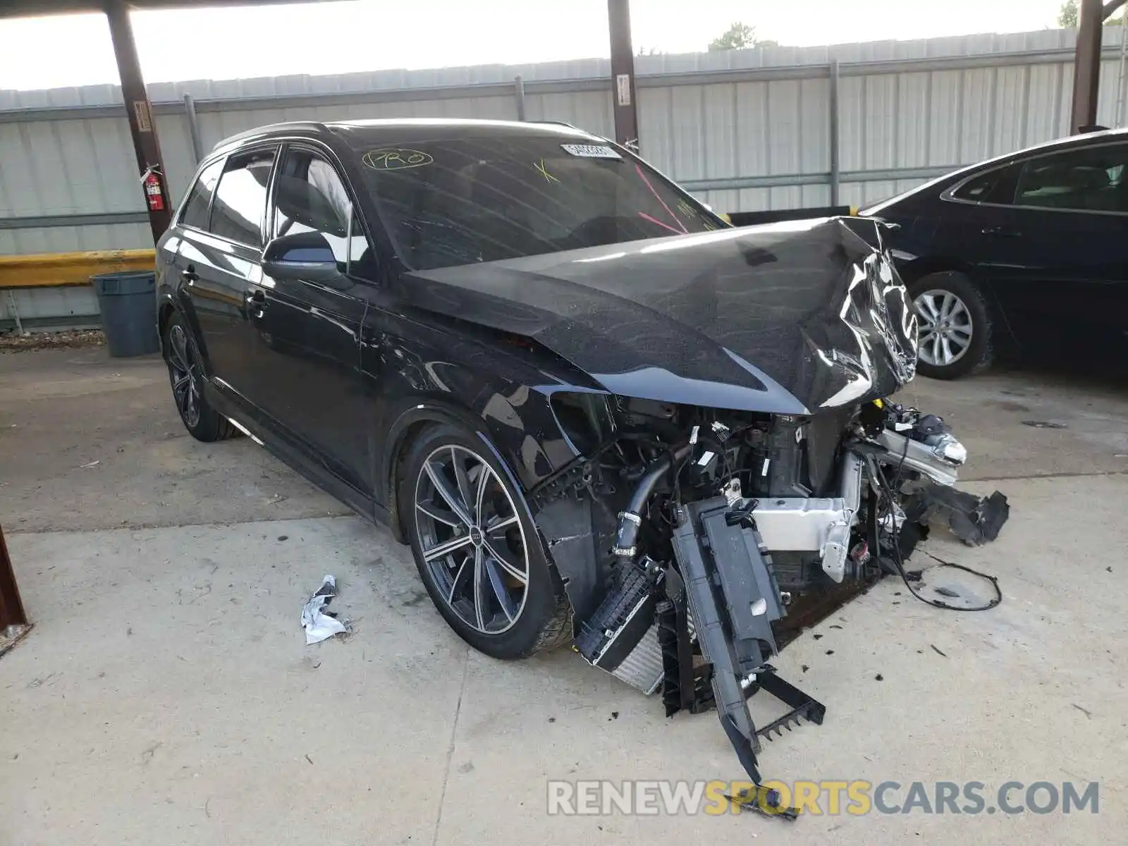 1 Photograph of a damaged car WA1VXAF70MD019121 AUDI Q7 2021