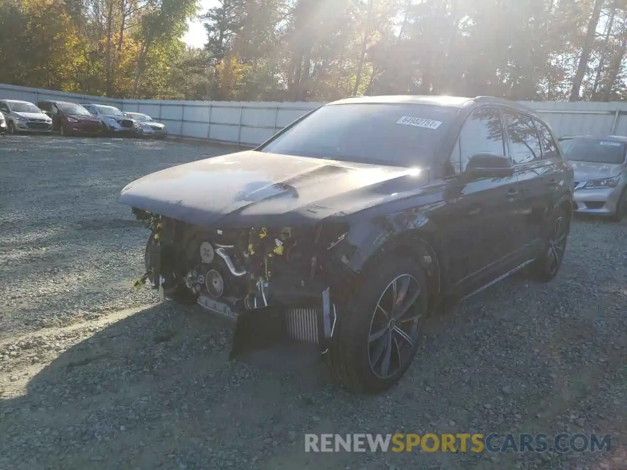 2 Photograph of a damaged car WA1VXAF70MD021757 AUDI Q7 2021