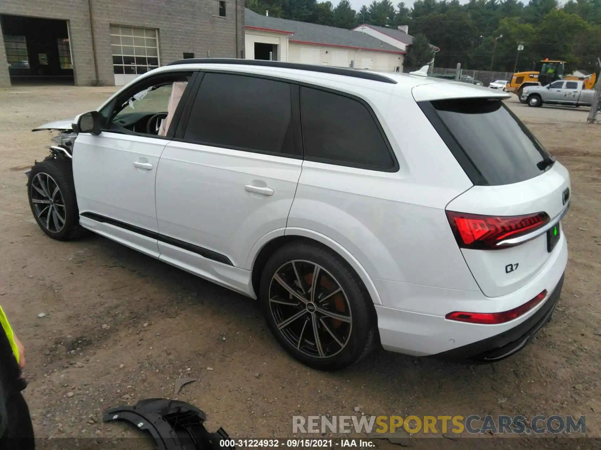 3 Фотография поврежденного автомобиля WA1VXAF70MD026053 AUDI Q7 2021