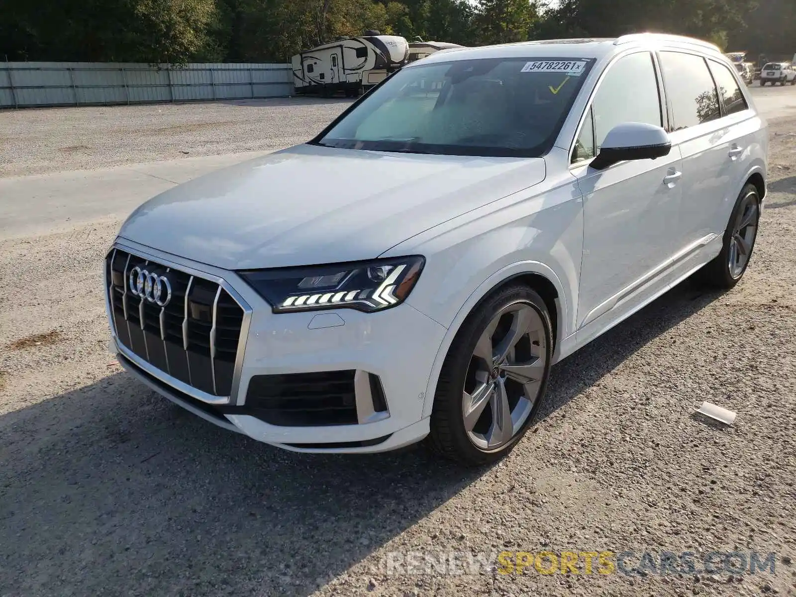 2 Фотография поврежденного автомобиля WA1VXAF70MD032872 AUDI Q7 2021