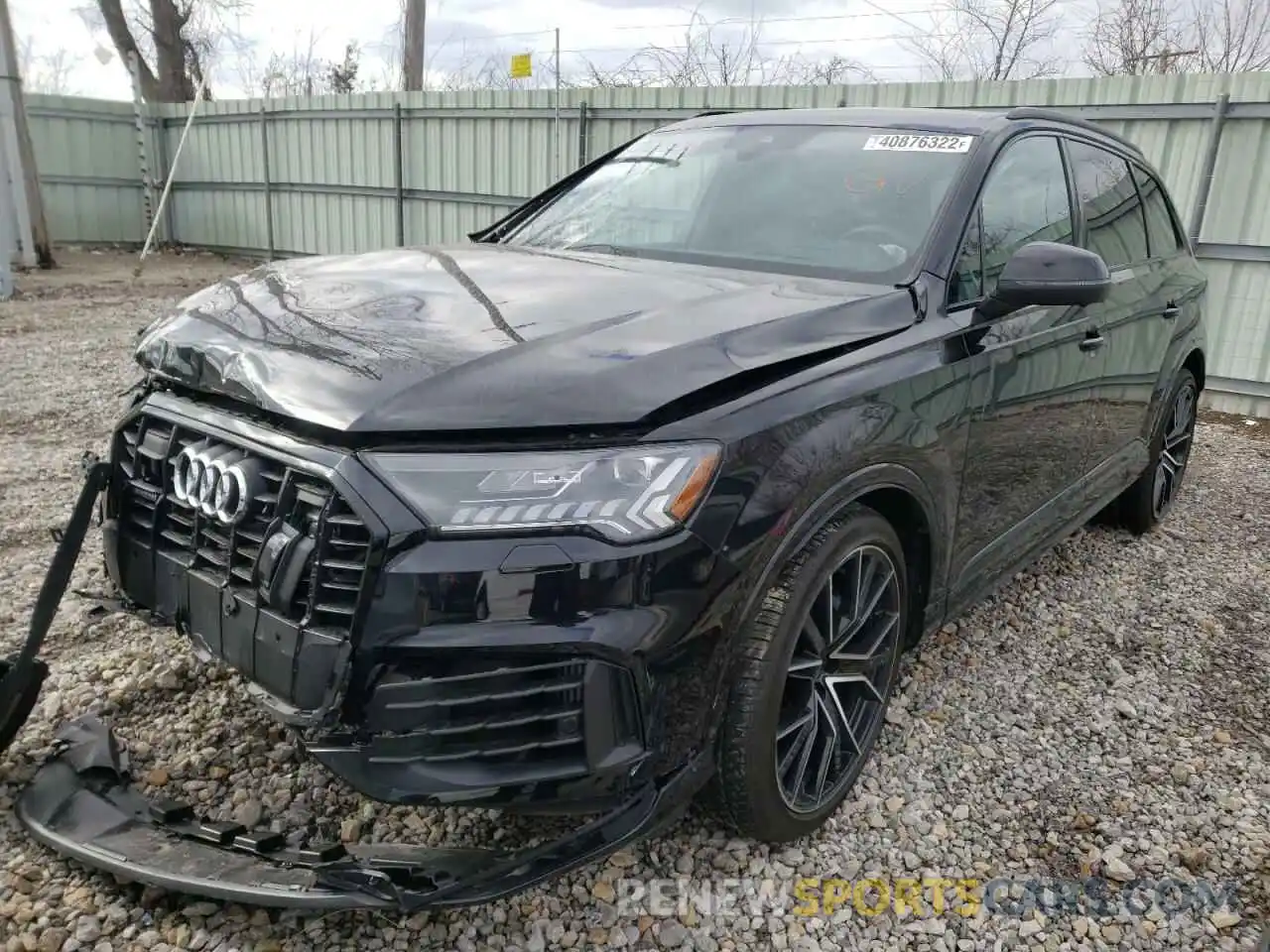 2 Photograph of a damaged car WA1VXAF71MD023209 AUDI Q7 2021