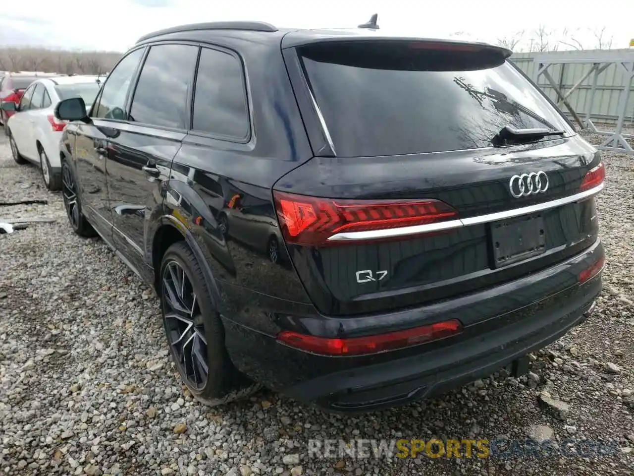 3 Фотография поврежденного автомобиля WA1VXAF71MD023209 AUDI Q7 2021