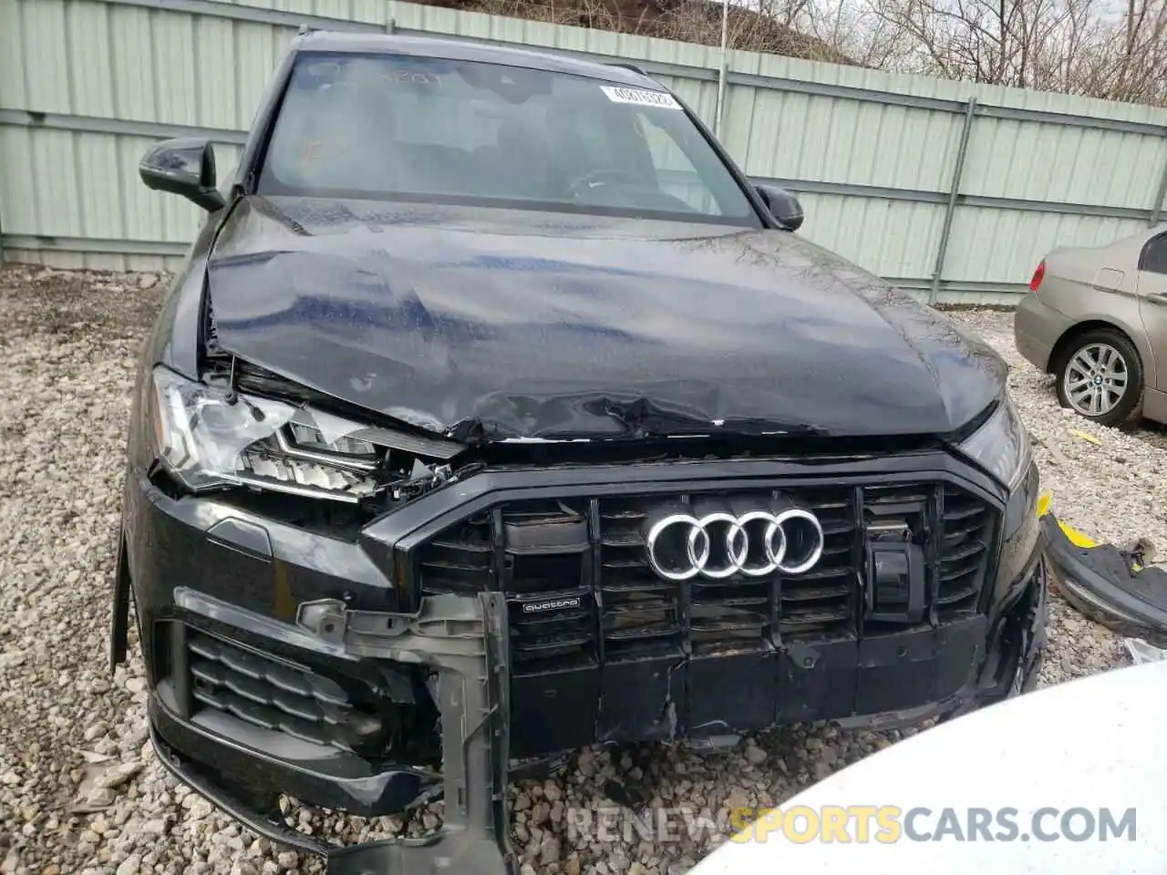 9 Photograph of a damaged car WA1VXAF71MD023209 AUDI Q7 2021