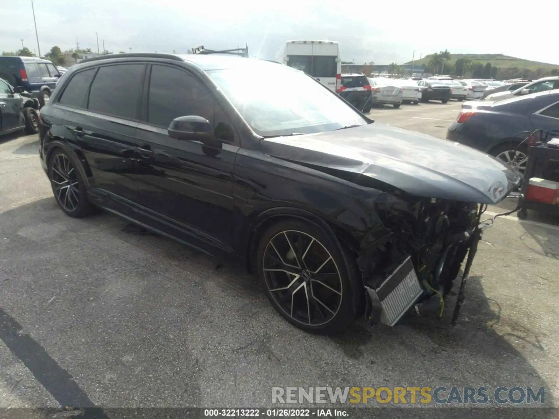 1 Photograph of a damaged car WA1VXAF71MD039541 AUDI Q7 2021