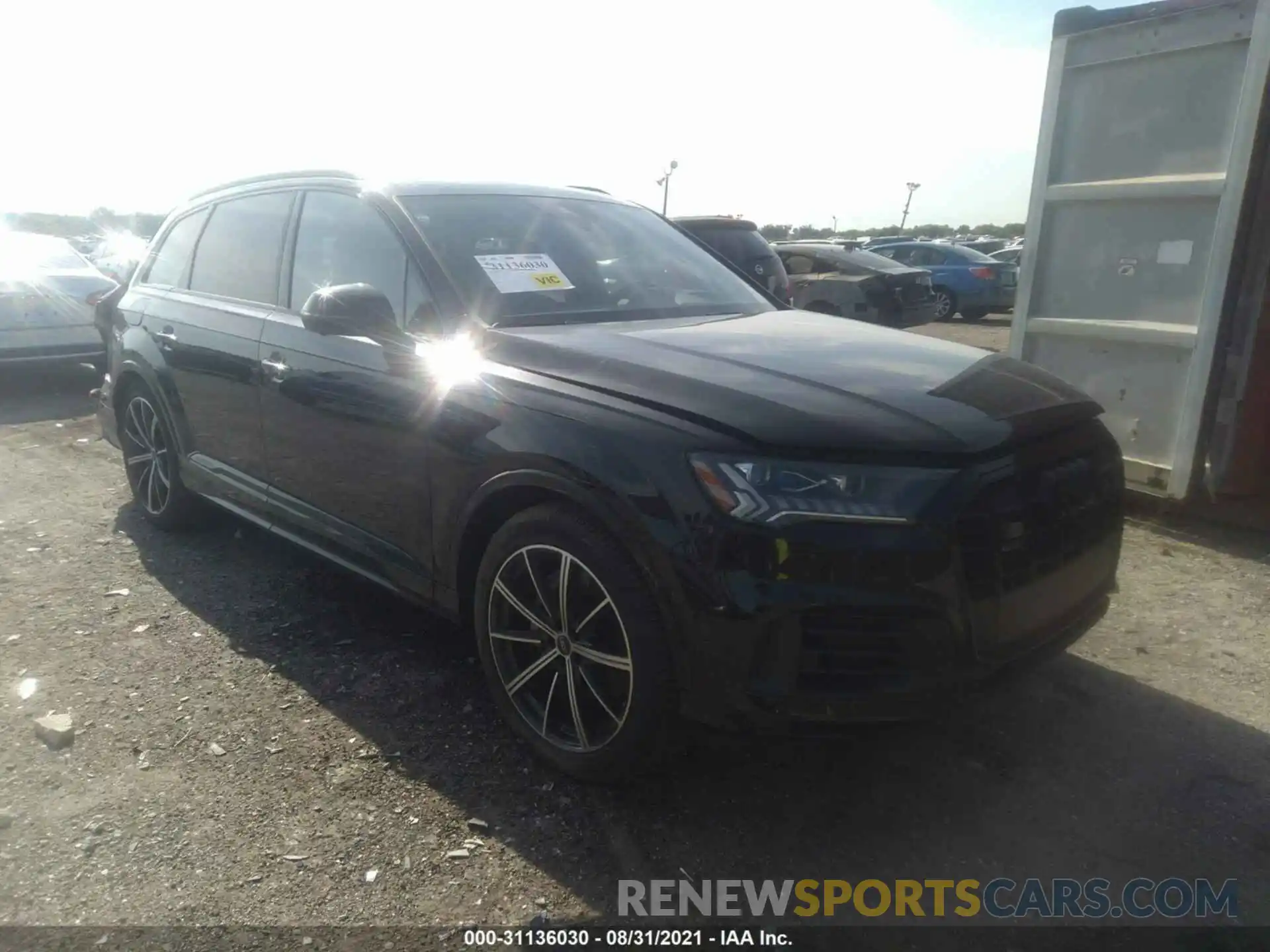 1 Photograph of a damaged car WA1VXAF71MD041189 AUDI Q7 2021