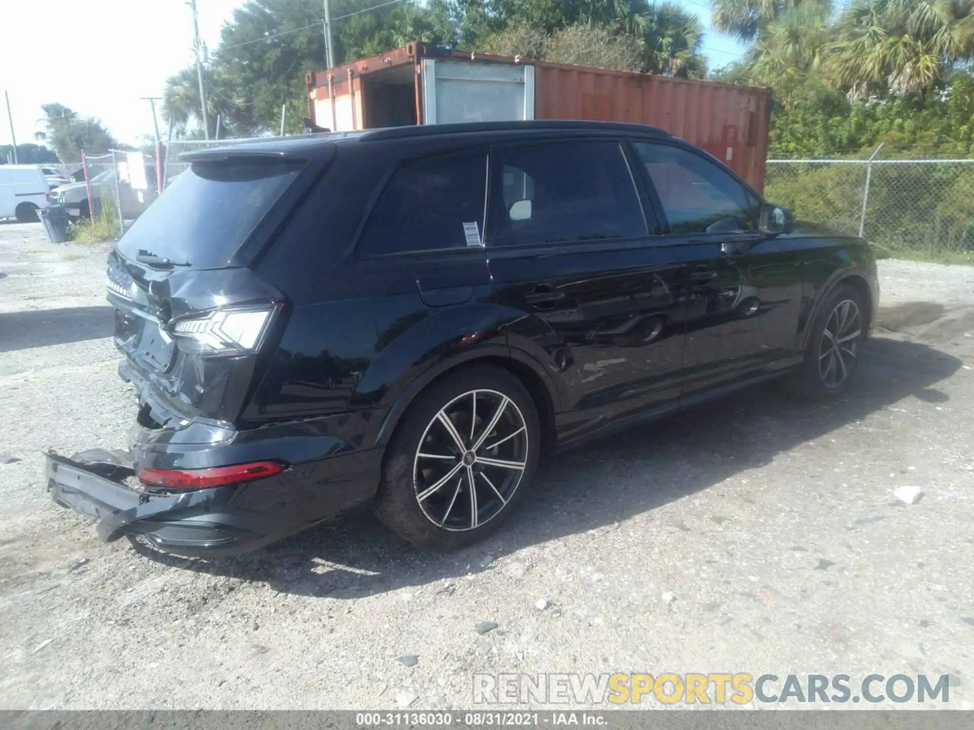 4 Photograph of a damaged car WA1VXAF71MD041189 AUDI Q7 2021