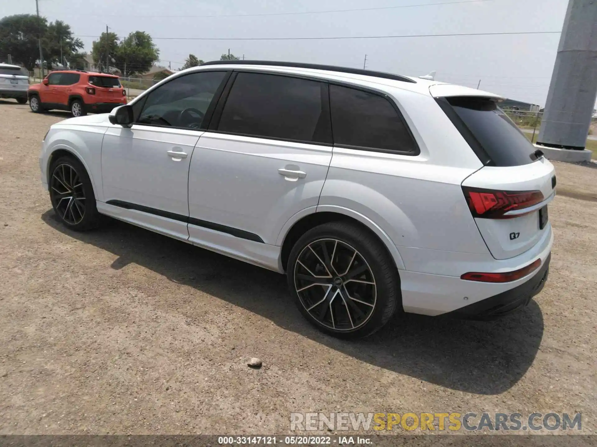 3 Фотография поврежденного автомобиля WA1VXAF72MD016446 AUDI Q7 2021