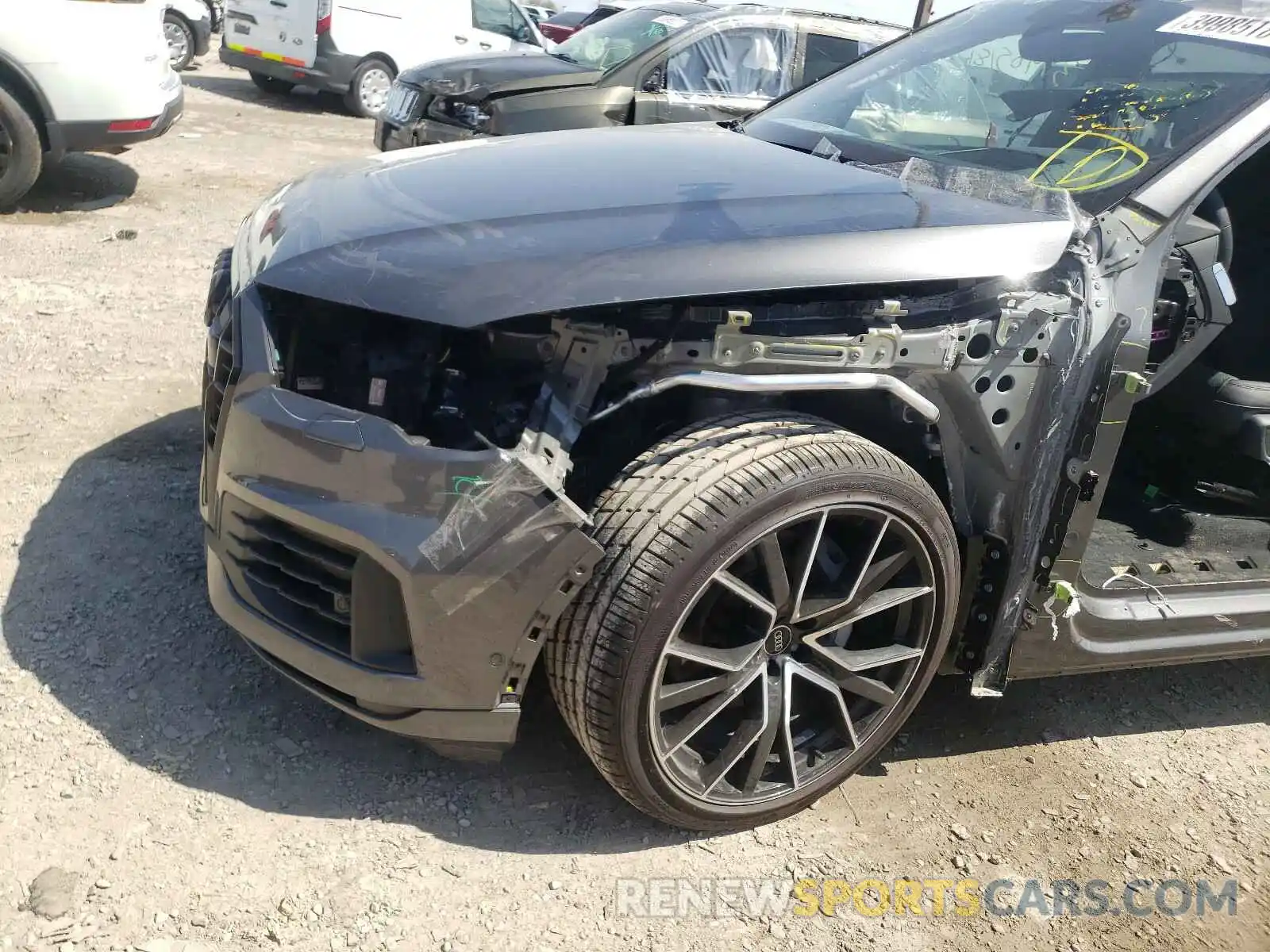 9 Photograph of a damaged car WA1VXAF72MD019458 AUDI Q7 2021