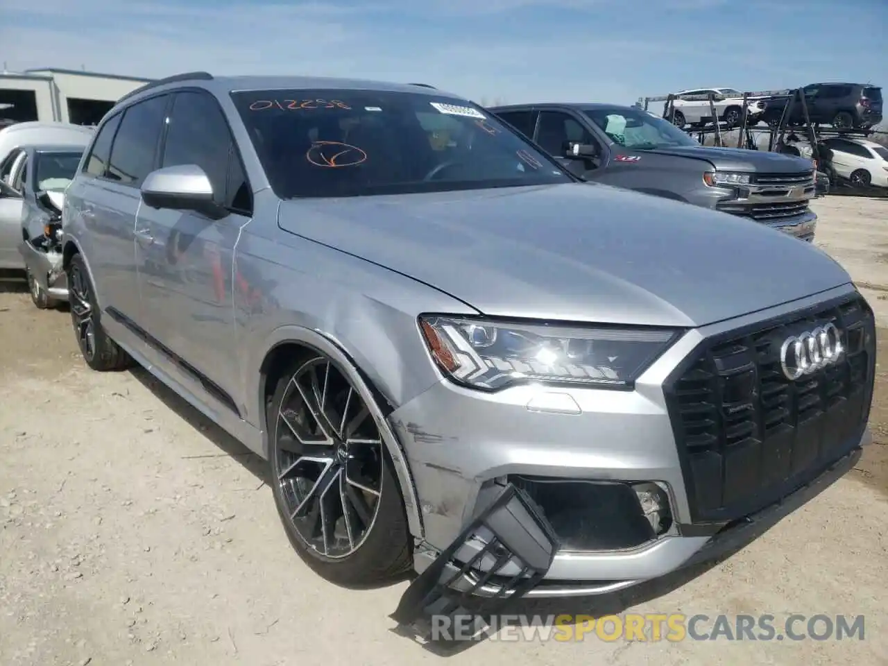 1 Photograph of a damaged car WA1VXAF73MD012258 AUDI Q7 2021