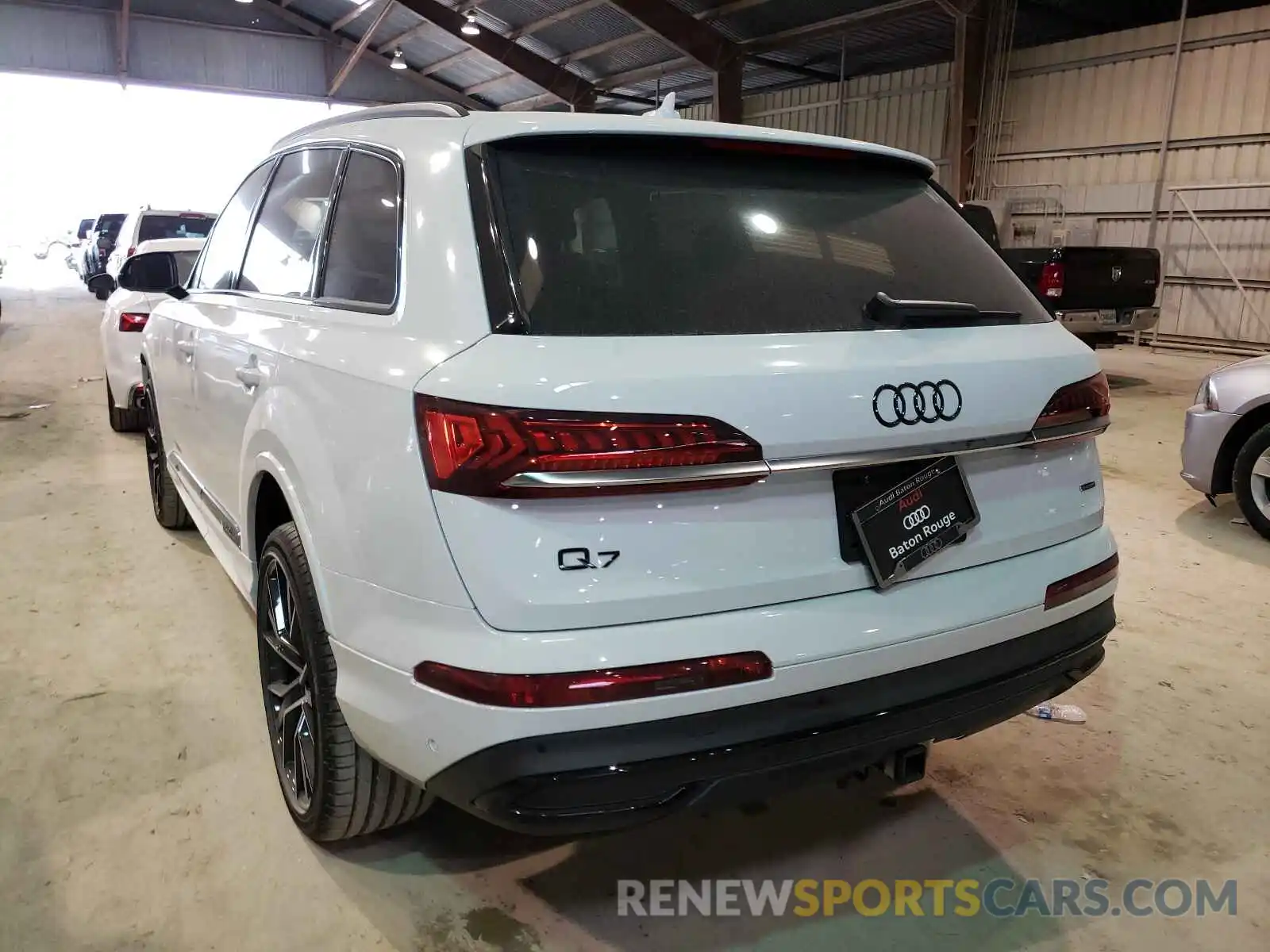 3 Фотография поврежденного автомобиля WA1VXAF73MD035118 AUDI Q7 2021