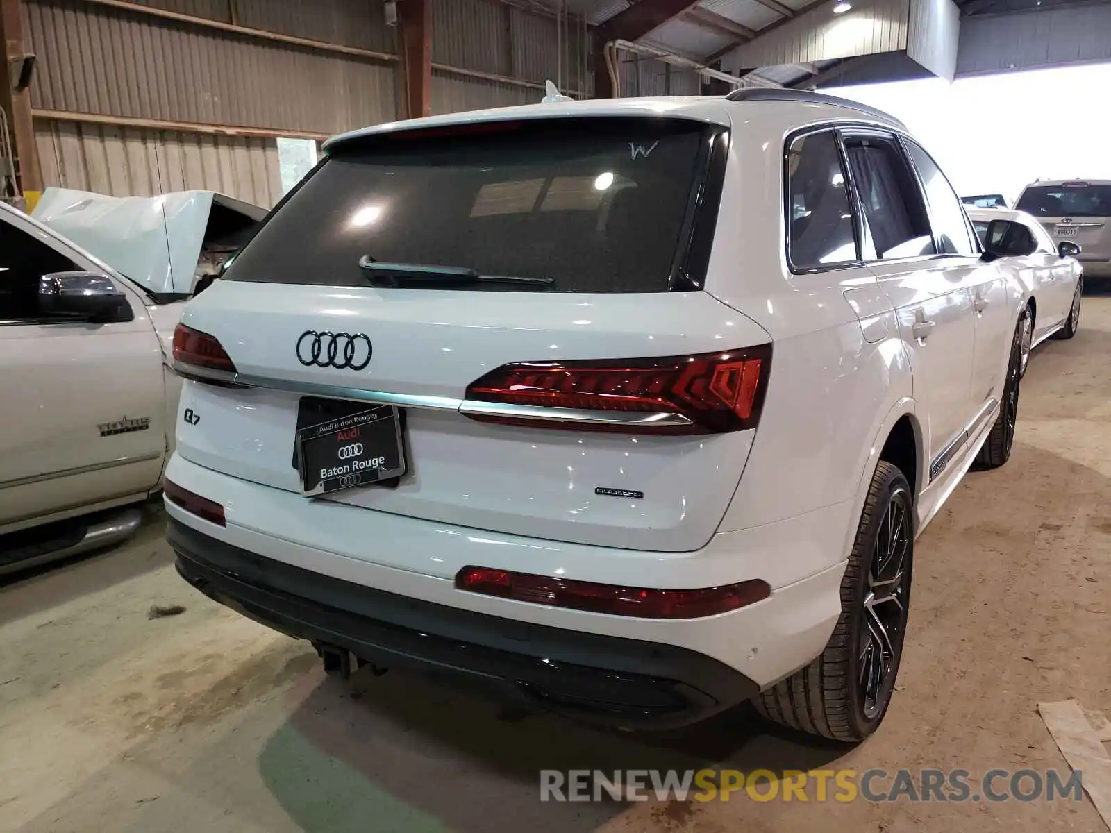 4 Фотография поврежденного автомобиля WA1VXAF73MD035118 AUDI Q7 2021