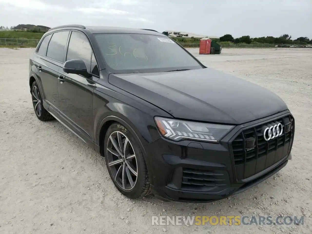 1 Photograph of a damaged car WA1VXAF76MD026719 AUDI Q7 2021