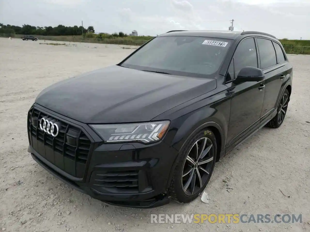 2 Photograph of a damaged car WA1VXAF76MD026719 AUDI Q7 2021