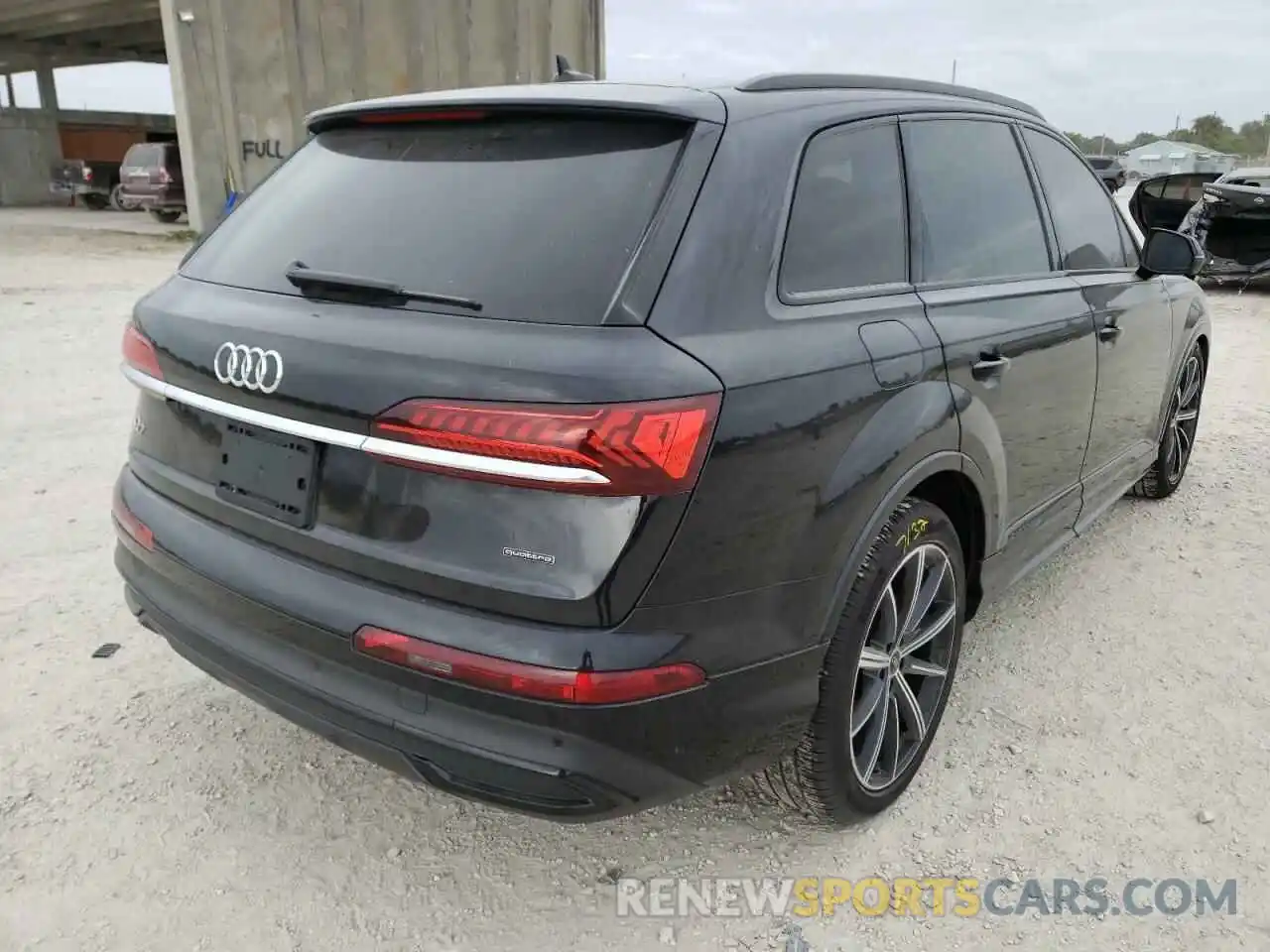 4 Фотография поврежденного автомобиля WA1VXAF76MD026719 AUDI Q7 2021