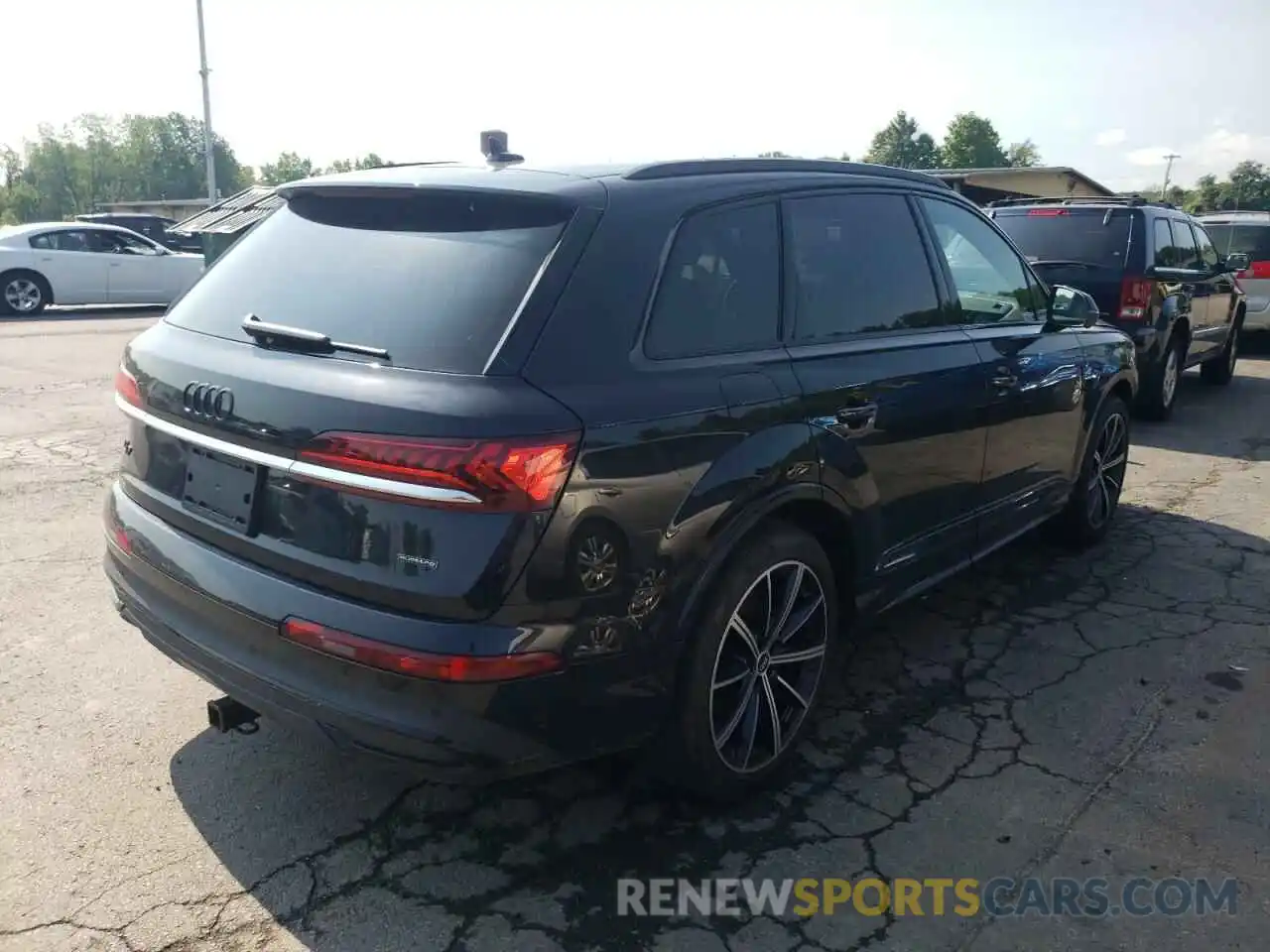 4 Фотография поврежденного автомобиля WA1VXAF77MD014305 AUDI Q7 2021