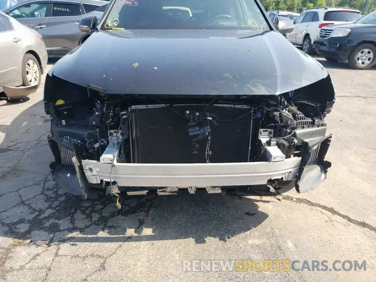 9 Photograph of a damaged car WA1VXAF77MD014305 AUDI Q7 2021