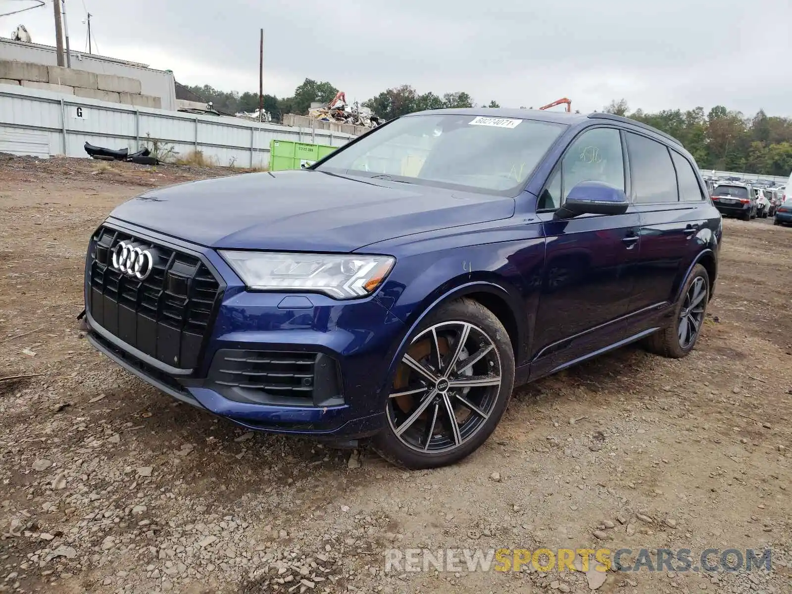 2 Photograph of a damaged car WA1VXAF77MD019729 AUDI Q7 2021