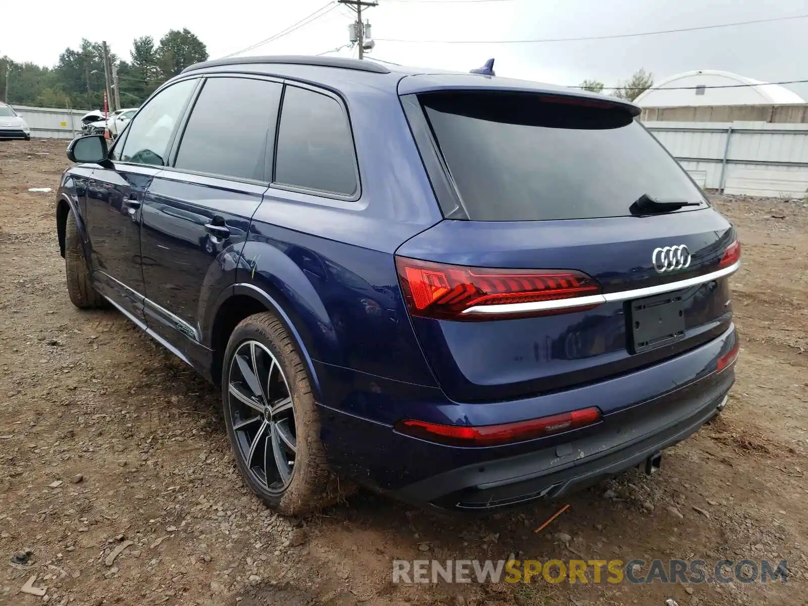 3 Фотография поврежденного автомобиля WA1VXAF77MD019729 AUDI Q7 2021