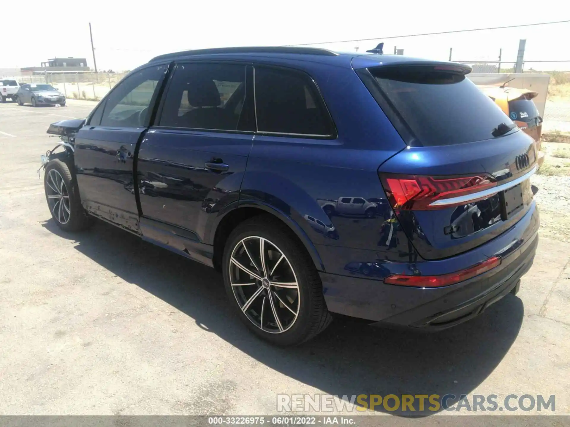 3 Фотография поврежденного автомобиля WA1VXAF77MD022422 AUDI Q7 2021