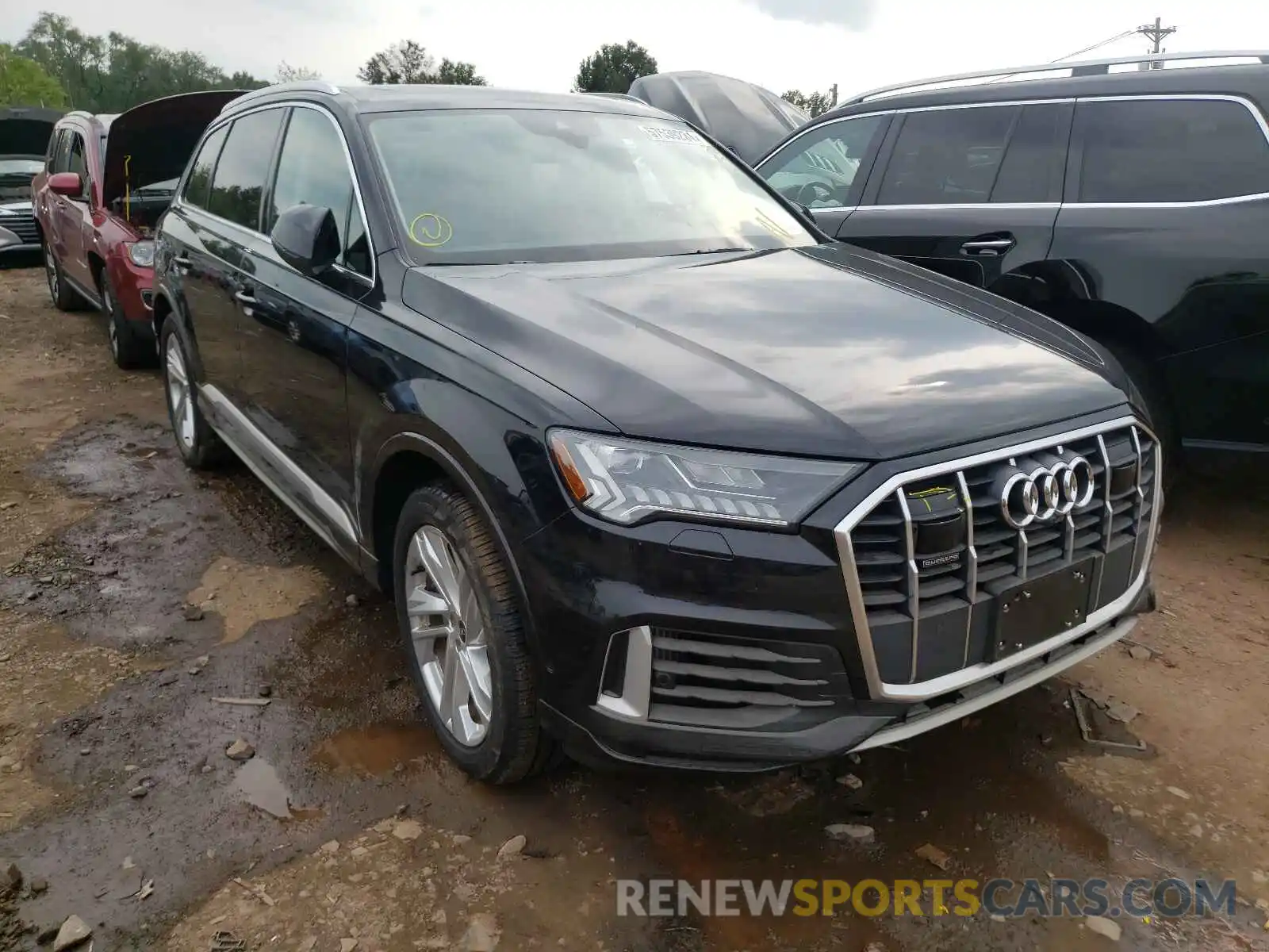 1 Photograph of a damaged car WA1VXAF78MD024292 AUDI Q7 2021