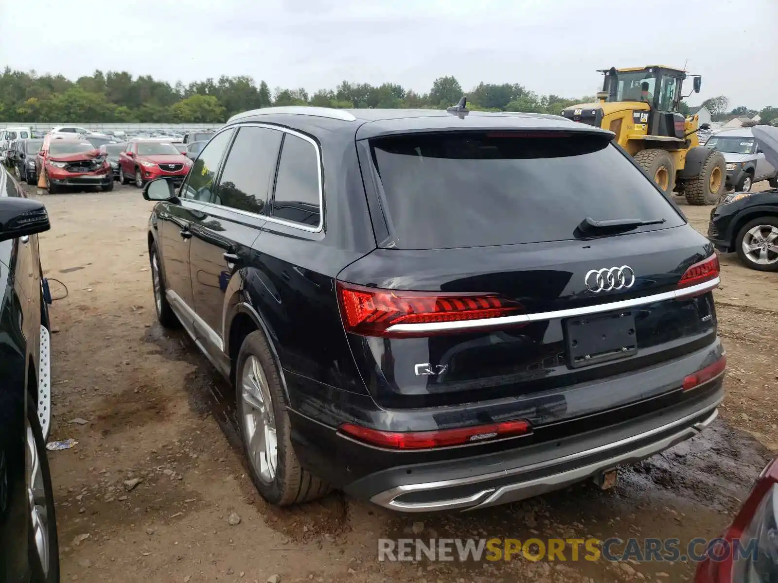 3 Фотография поврежденного автомобиля WA1VXAF78MD024292 AUDI Q7 2021