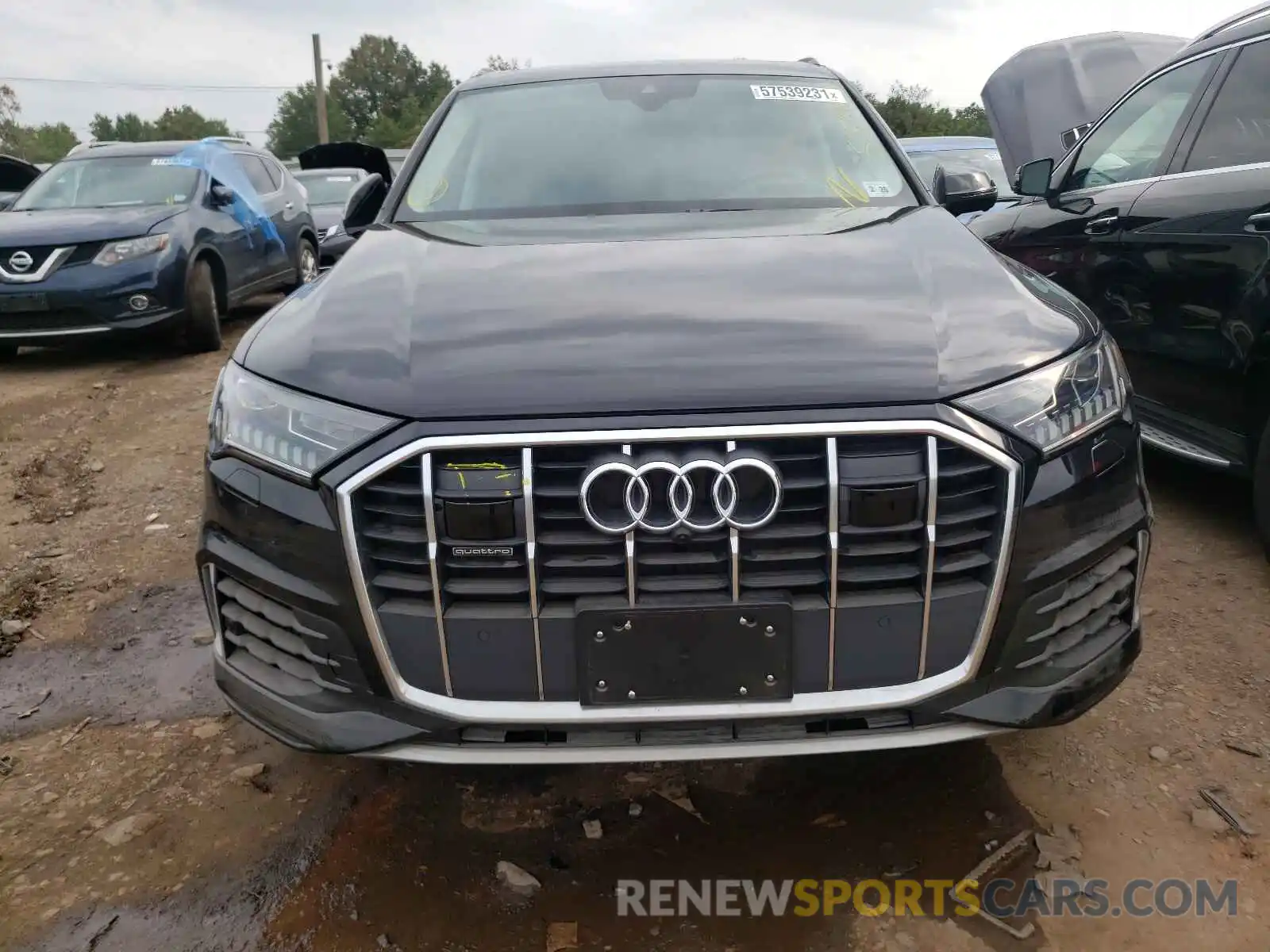 9 Photograph of a damaged car WA1VXAF78MD024292 AUDI Q7 2021